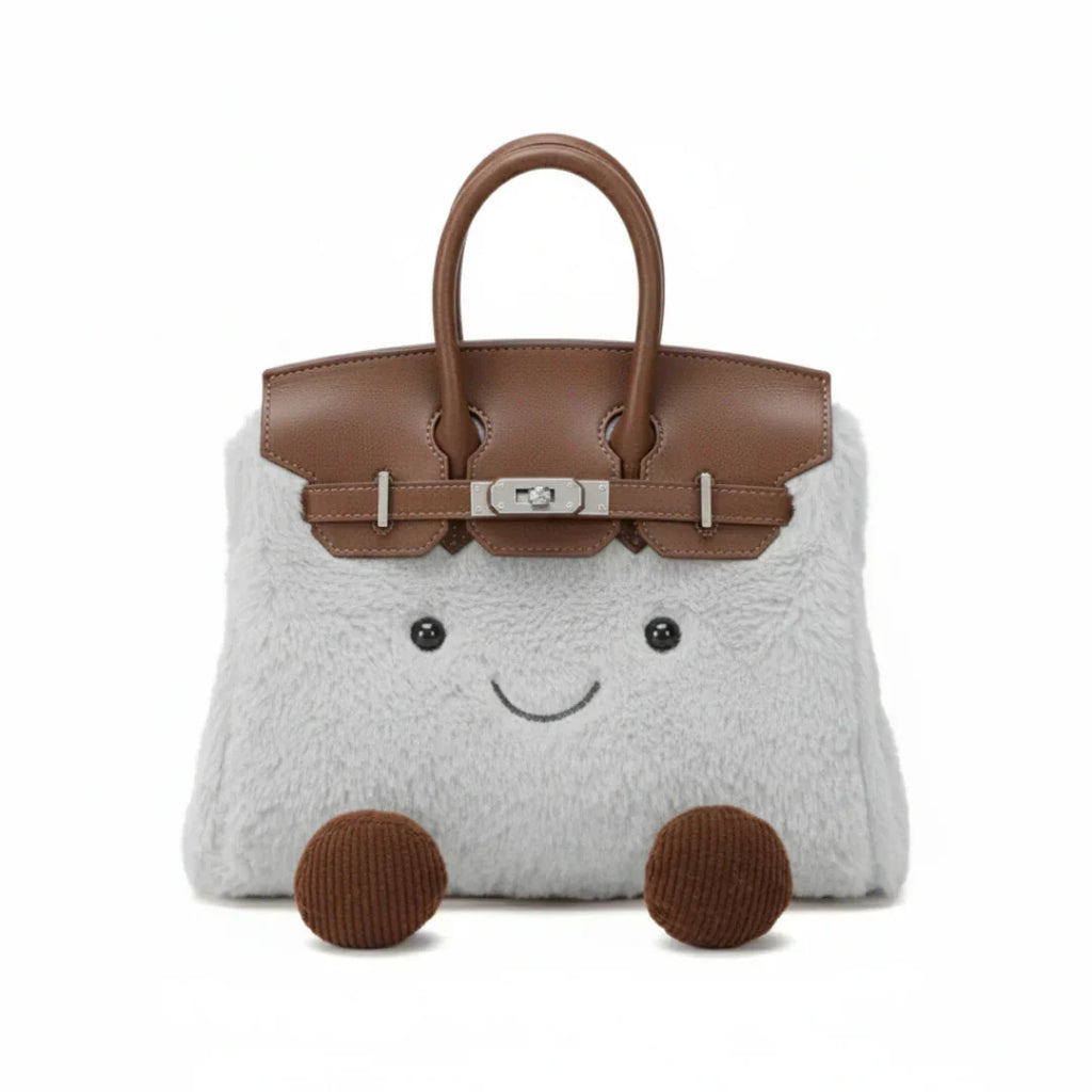 Jellycat Birkin Fluffy Bag