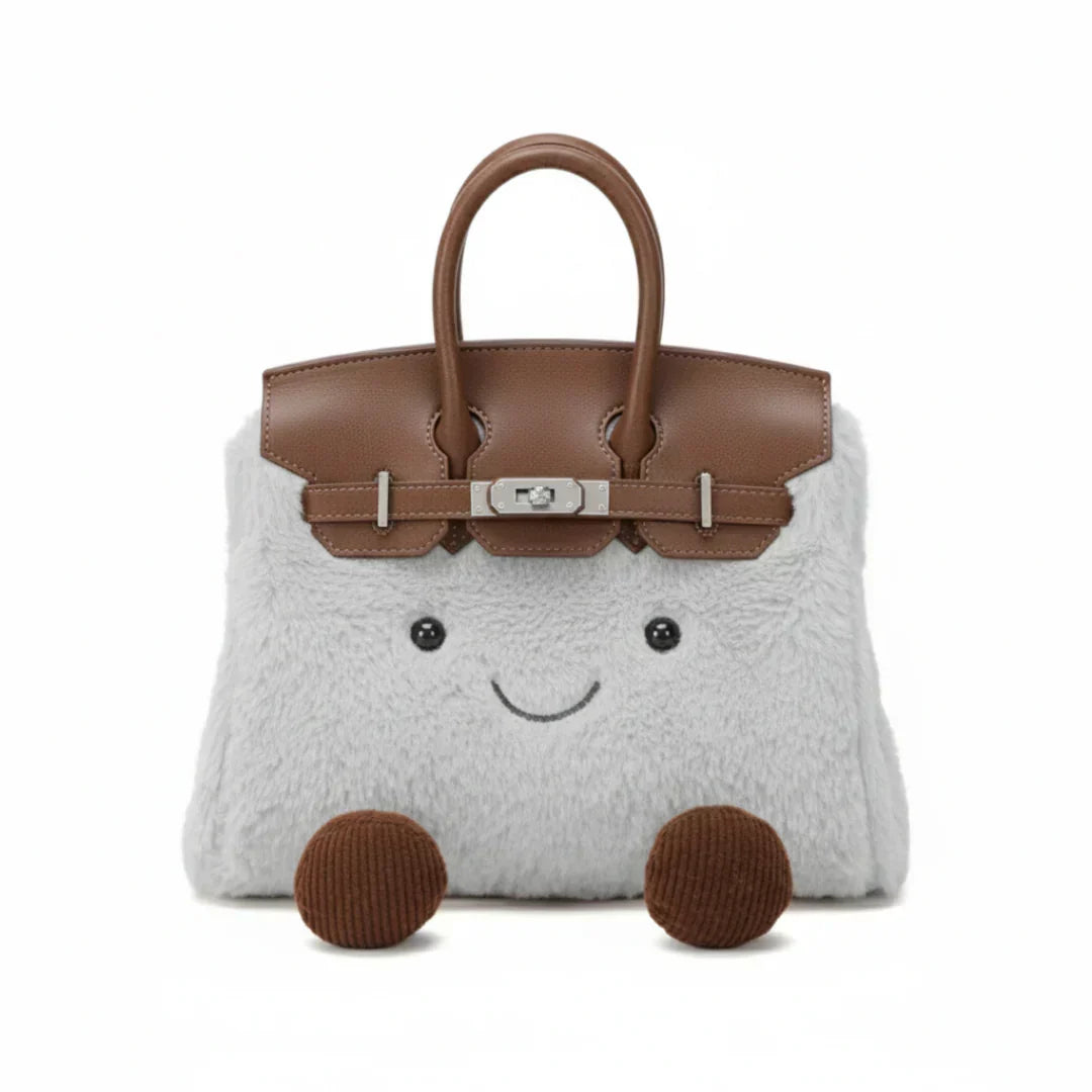 Jellycat Birkin Fluffy Bag