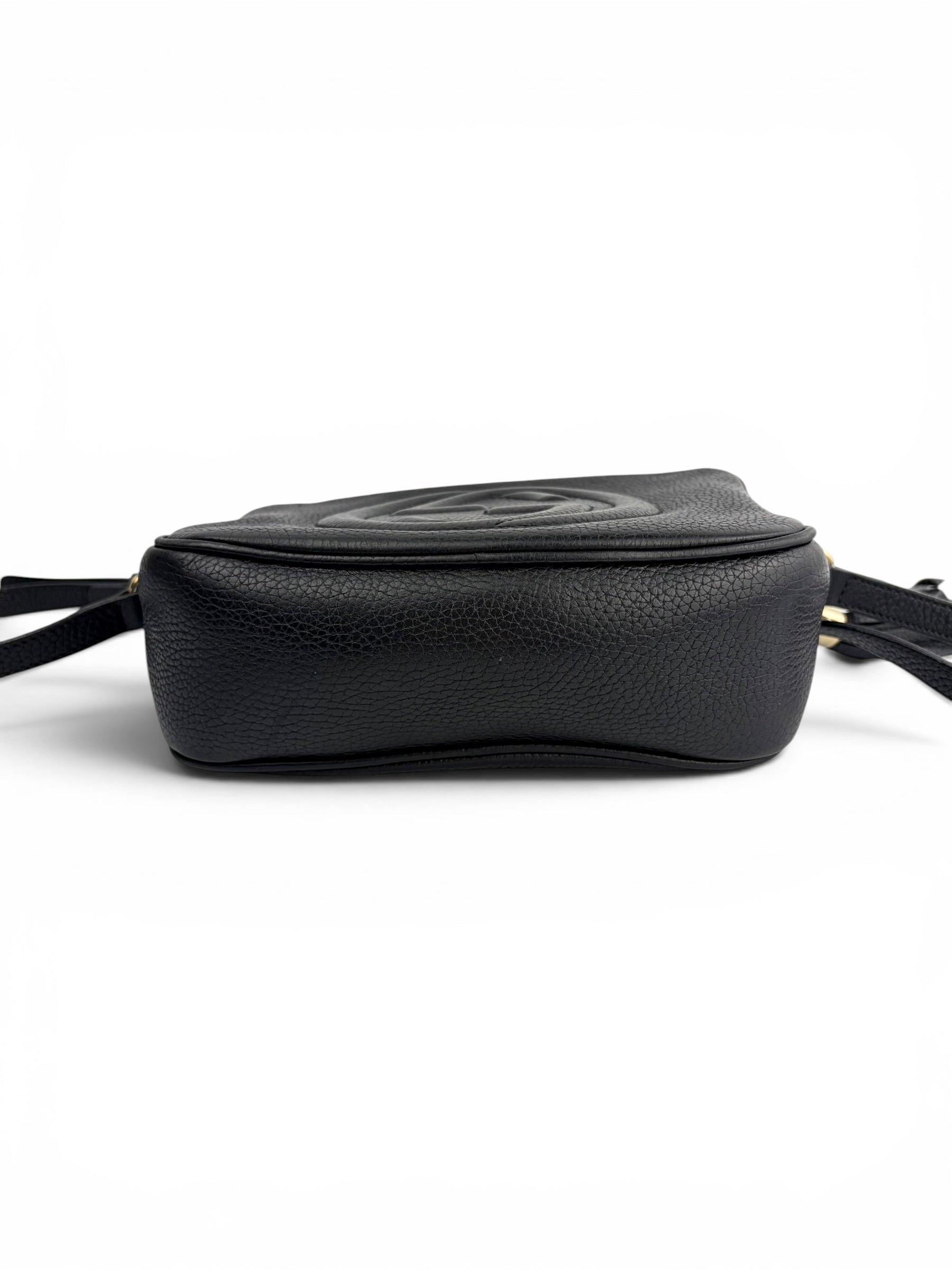 Gucci Black Leather Soho Disco Crossbody