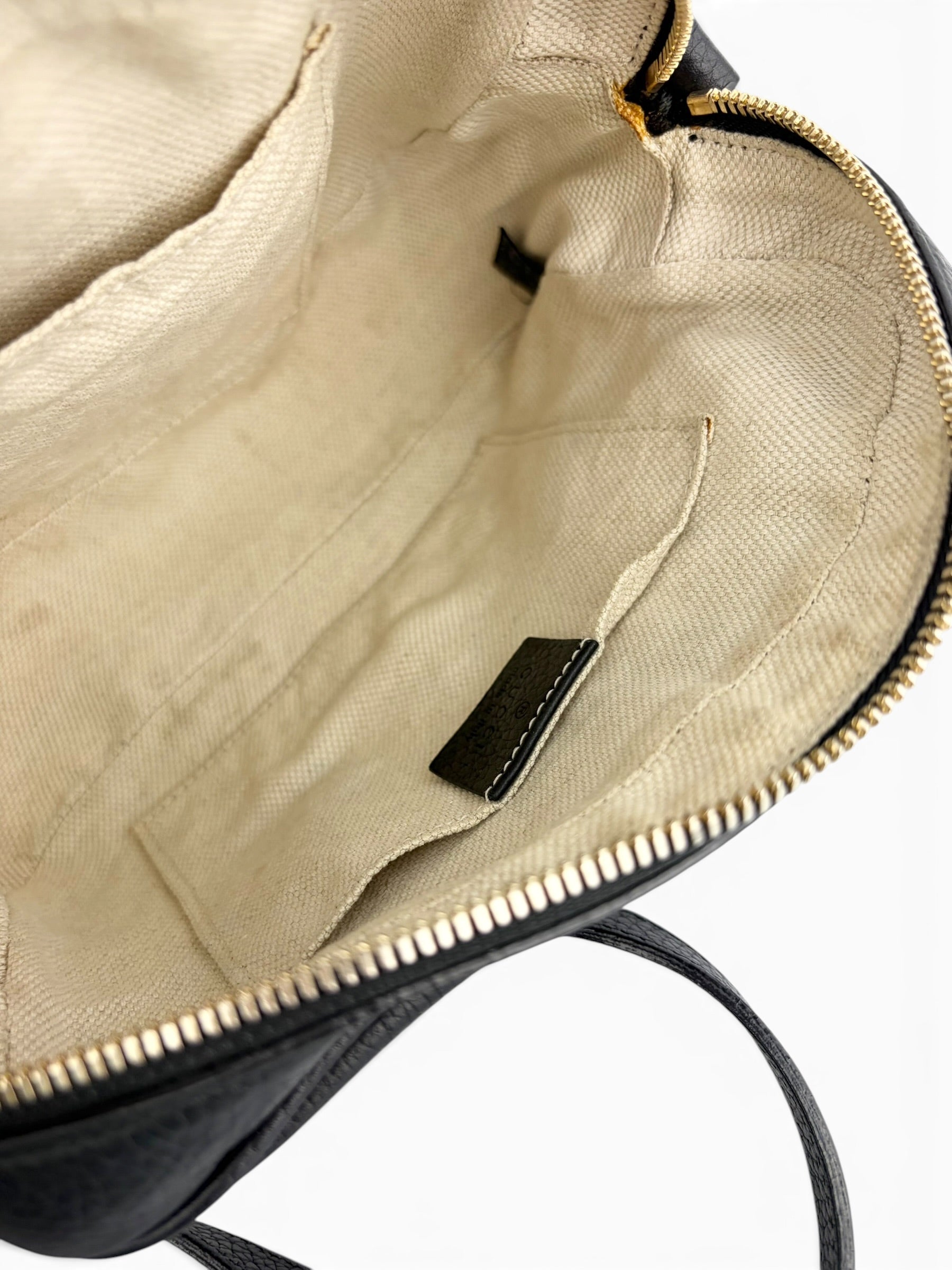 Gucci Black Leather Soho Disco Crossbody