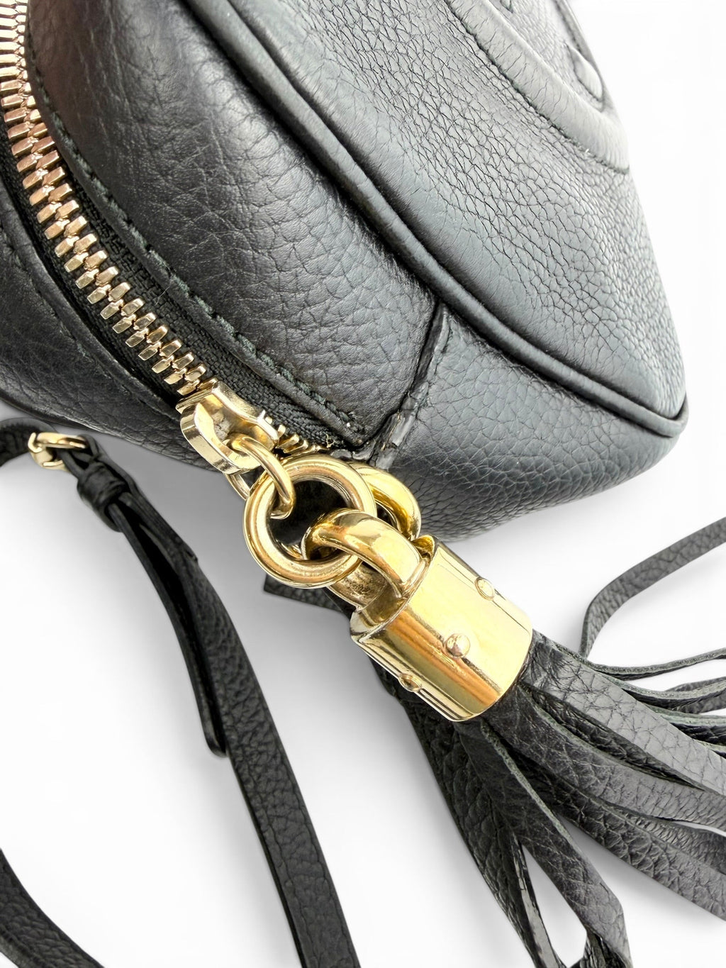 Gucci Black Leather Soho Disco Crossbody