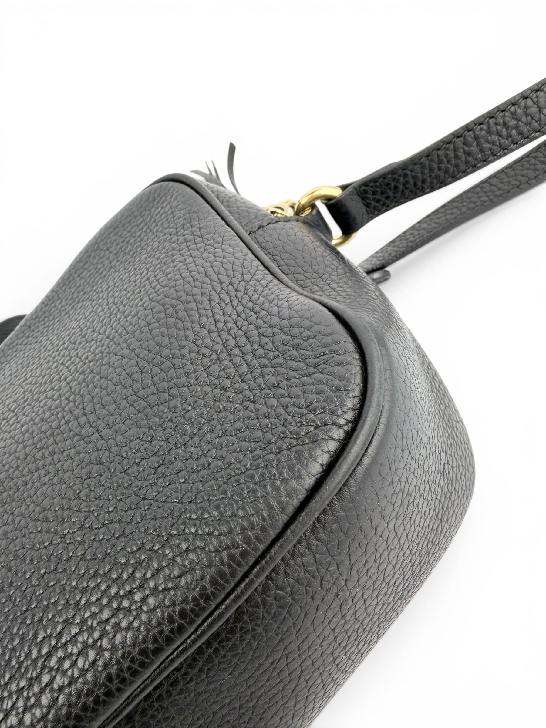 Gucci Black Leather Soho Disco Crossbody