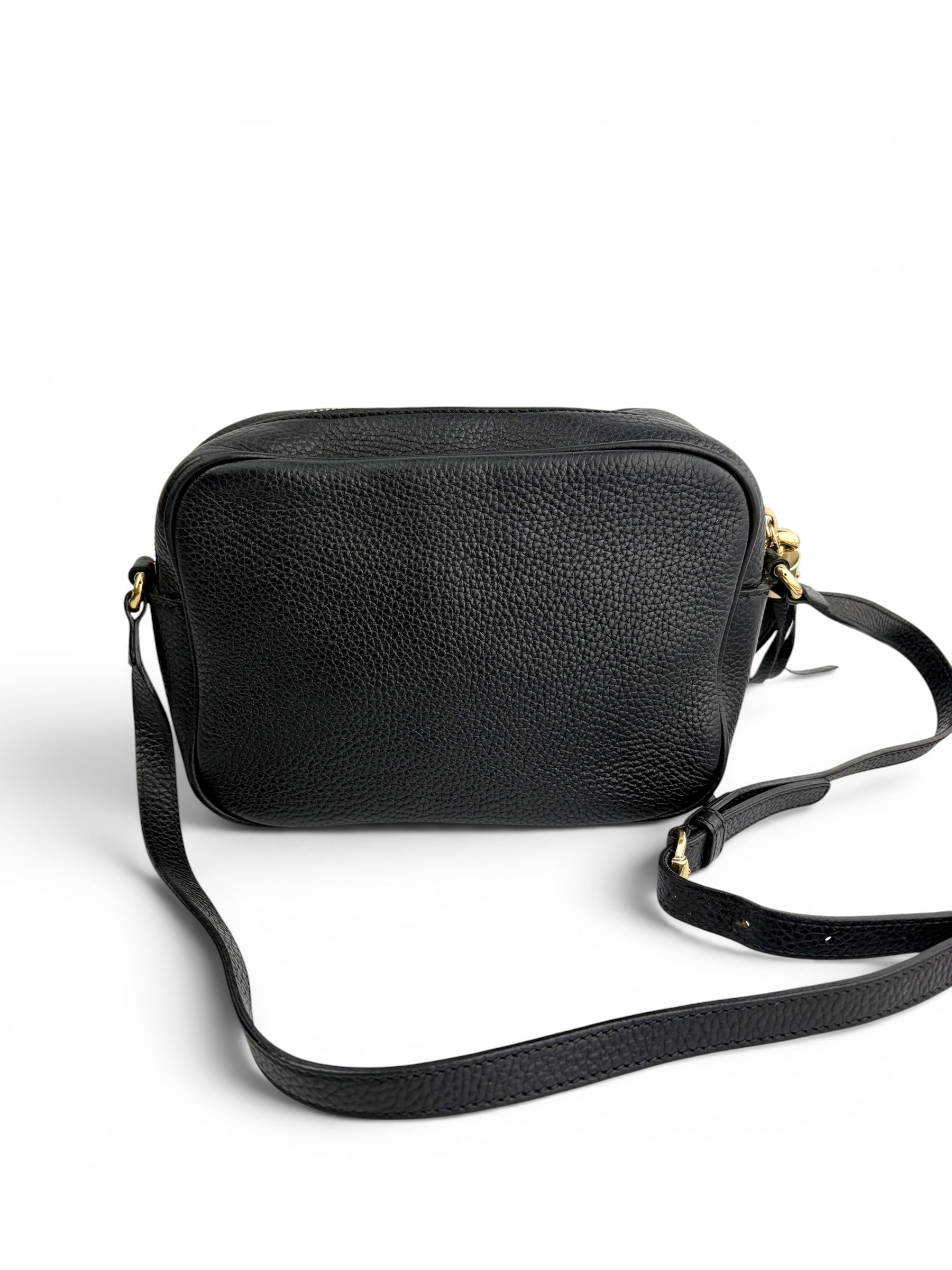 Gucci Black Leather Soho Disco Crossbody