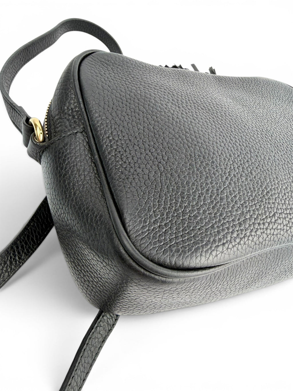 Gucci Black Leather Soho Disco Crossbody