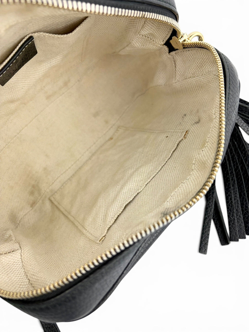 Gucci Black Leather Soho Disco Crossbody