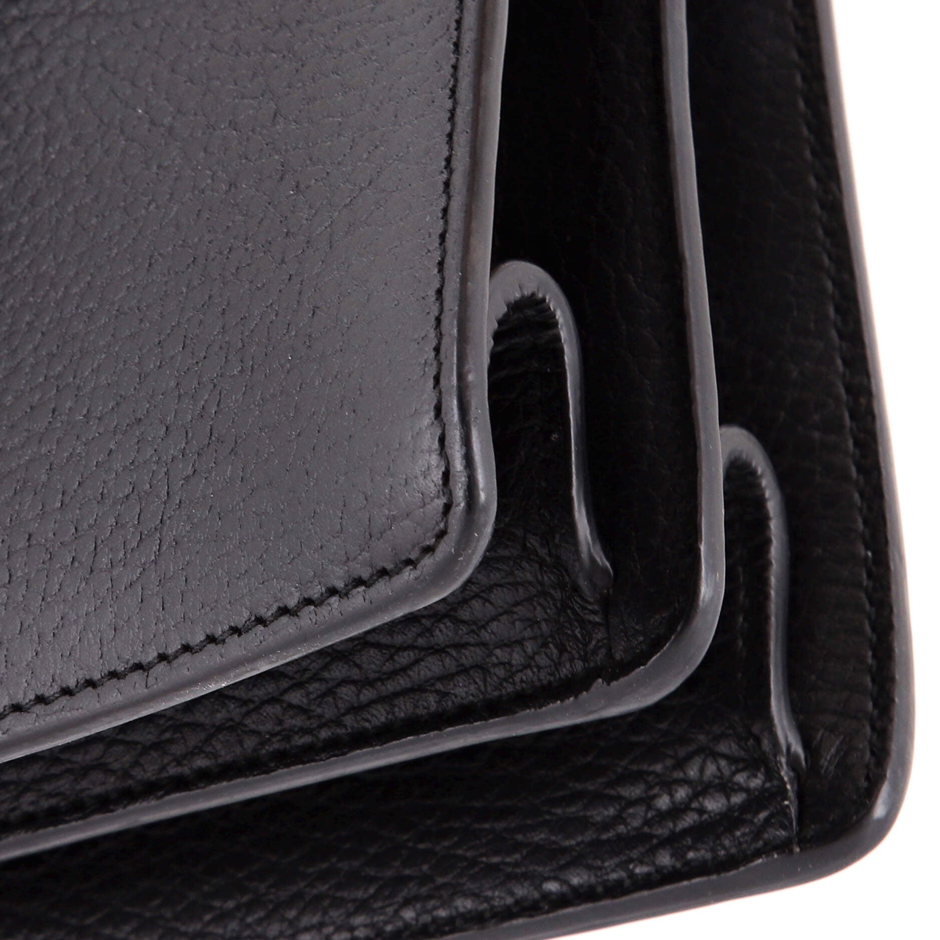 Dionysus Bamboo Top Handle Bag Leather Medium