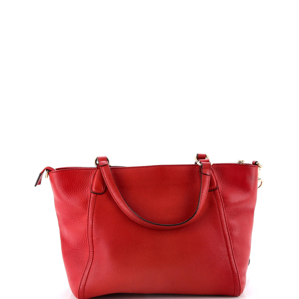 Soho Convertible Top Handle Bag Leather Small