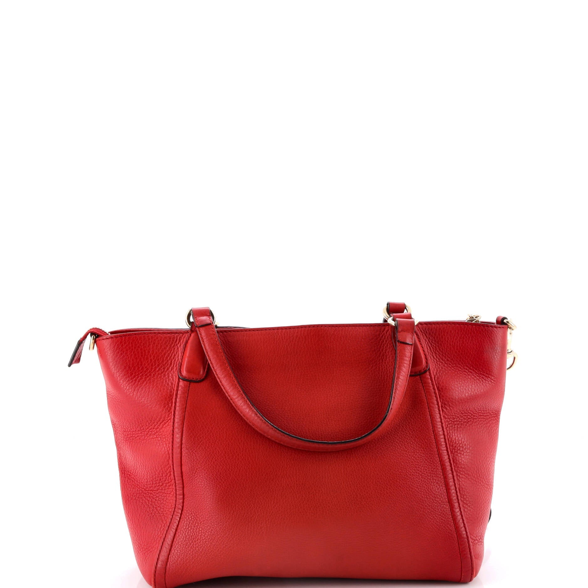 Soho Convertible Top Handle Bag Leather Small