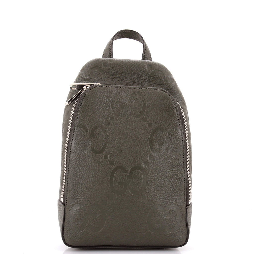 Sling Bag Jumbo GG Embossed Leather