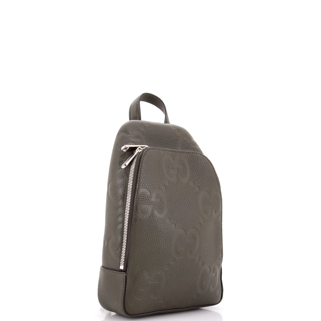Sling Bag Jumbo GG Embossed Leather