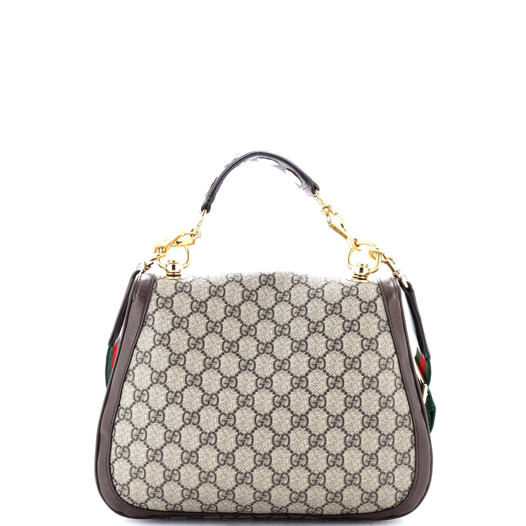 Blondie NM Top Handle Bag GG Coated Canvas Medium