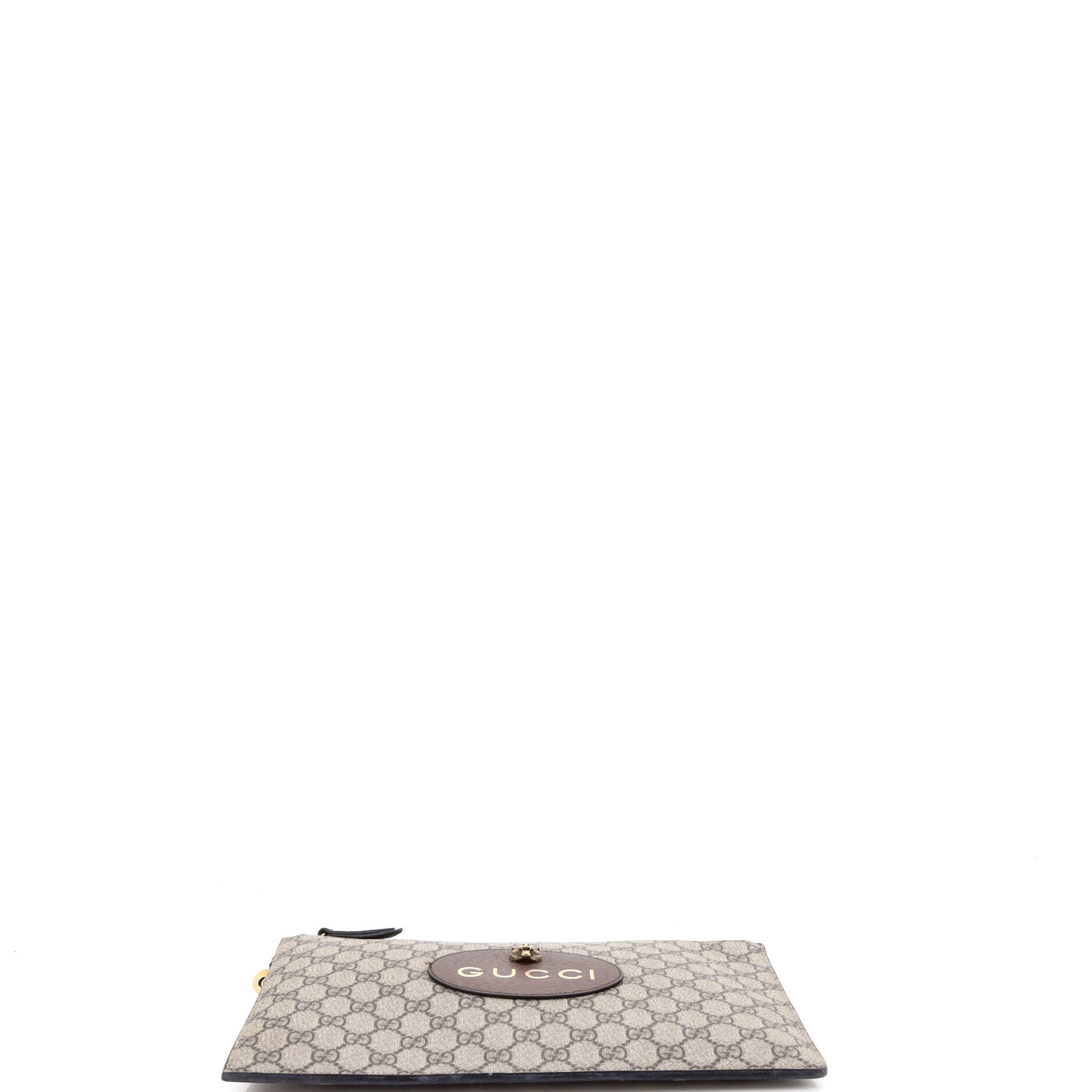 Neo Vintage Wristlet Pouch GG Coated Canvas