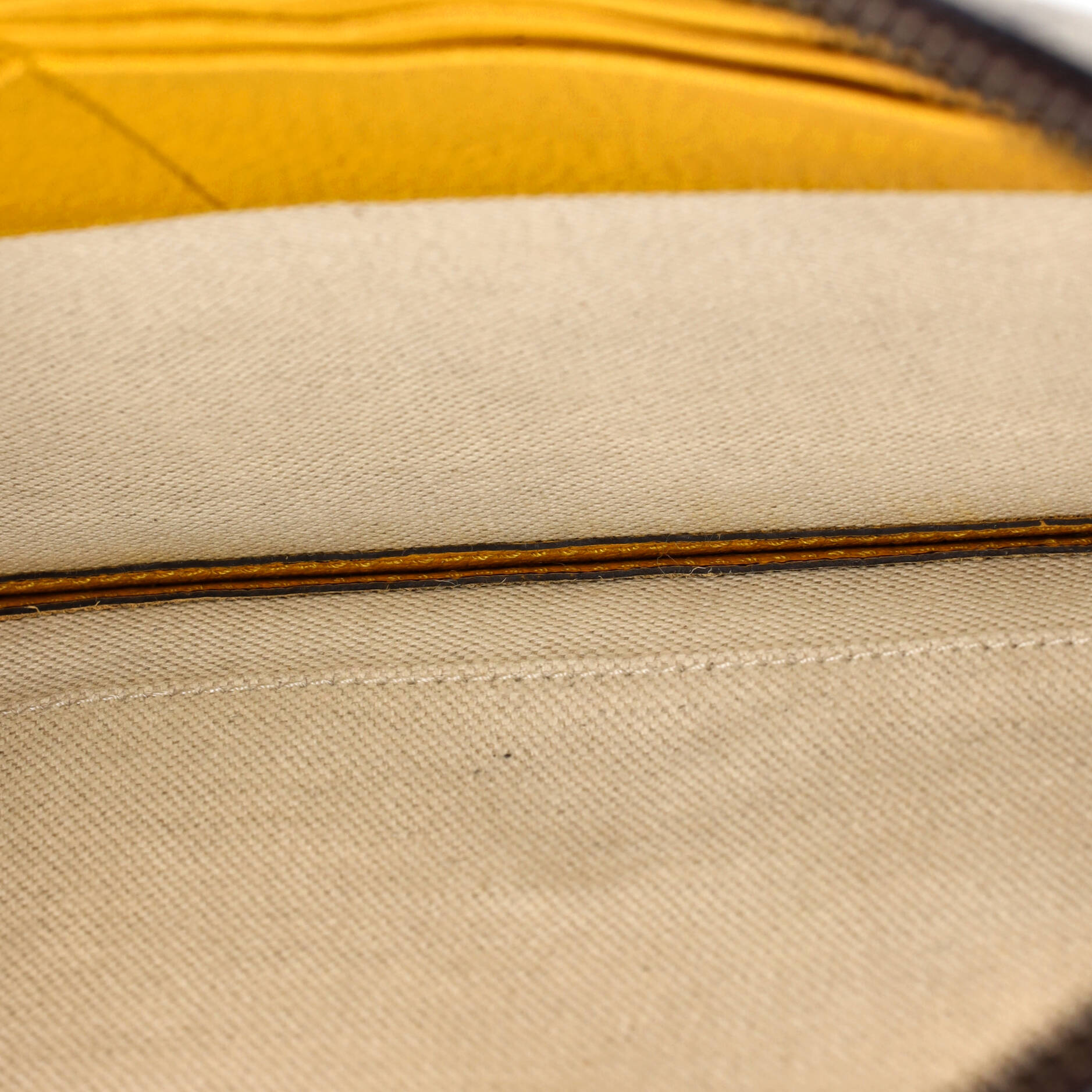 Neo Vintage Wristlet Pouch GG Coated Canvas