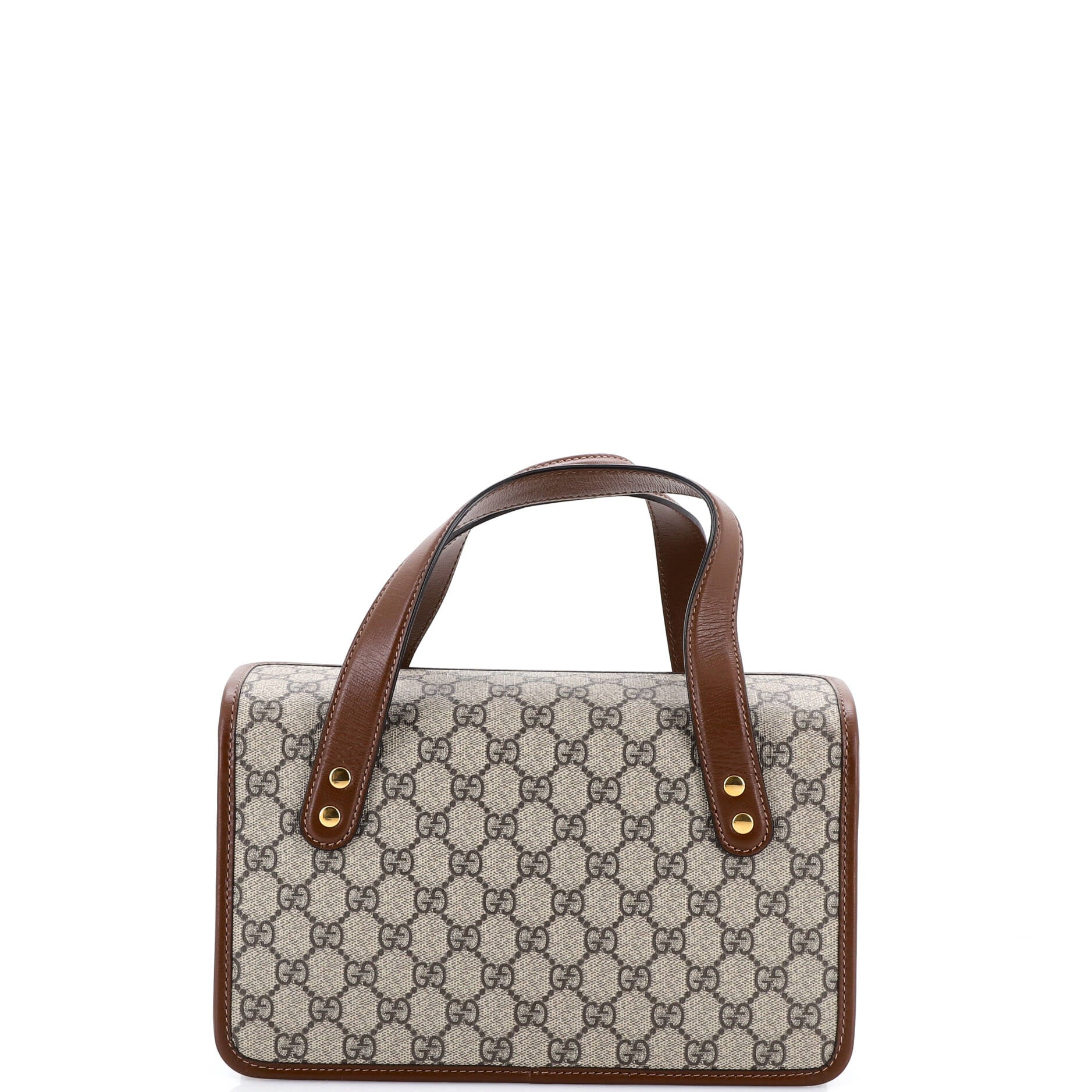 Horsebit 1955 Boston Bag GG Coated Canvas Small