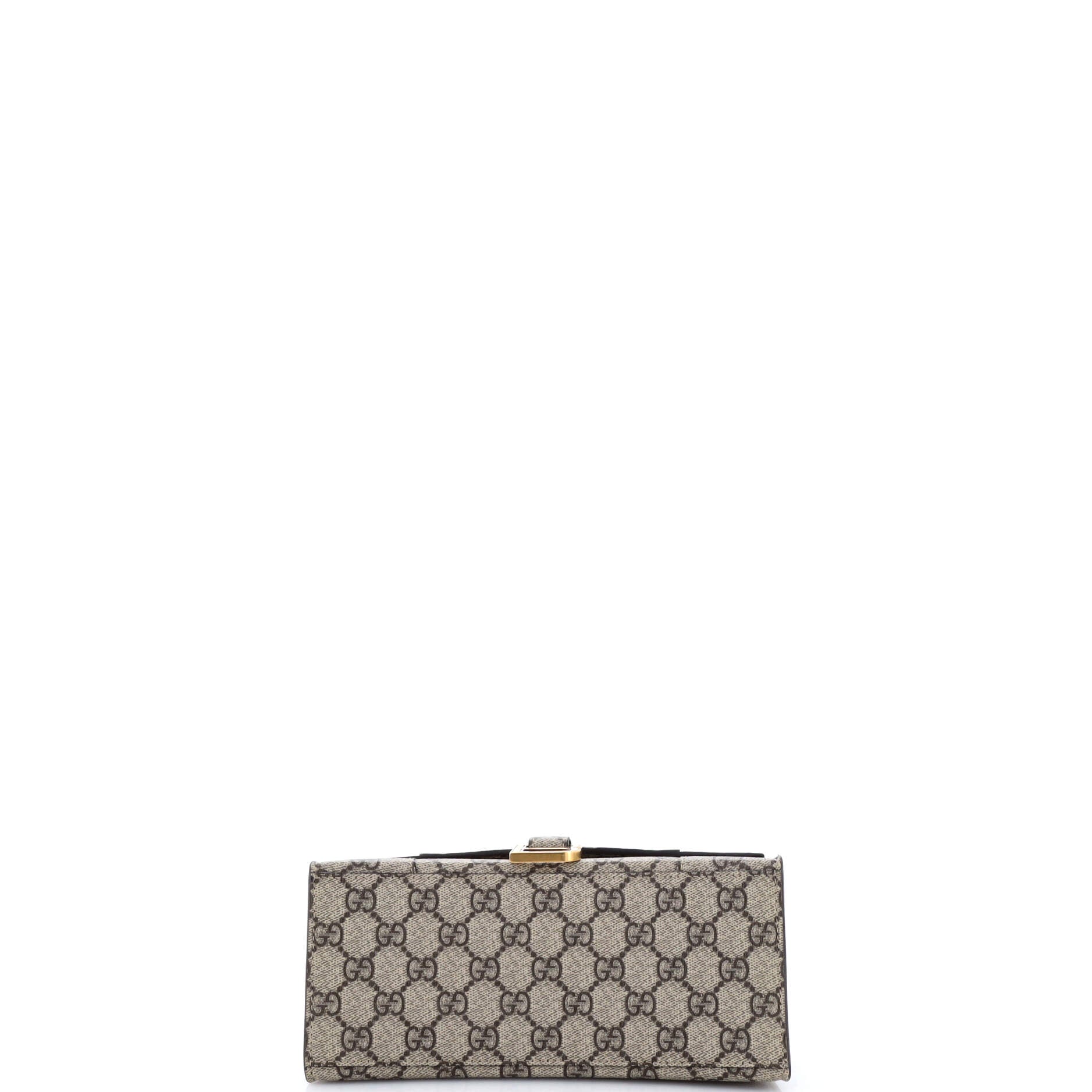 x Balenciaga The Hacker Project Hourglass Top Handle Bag GG Coated Canvas Small