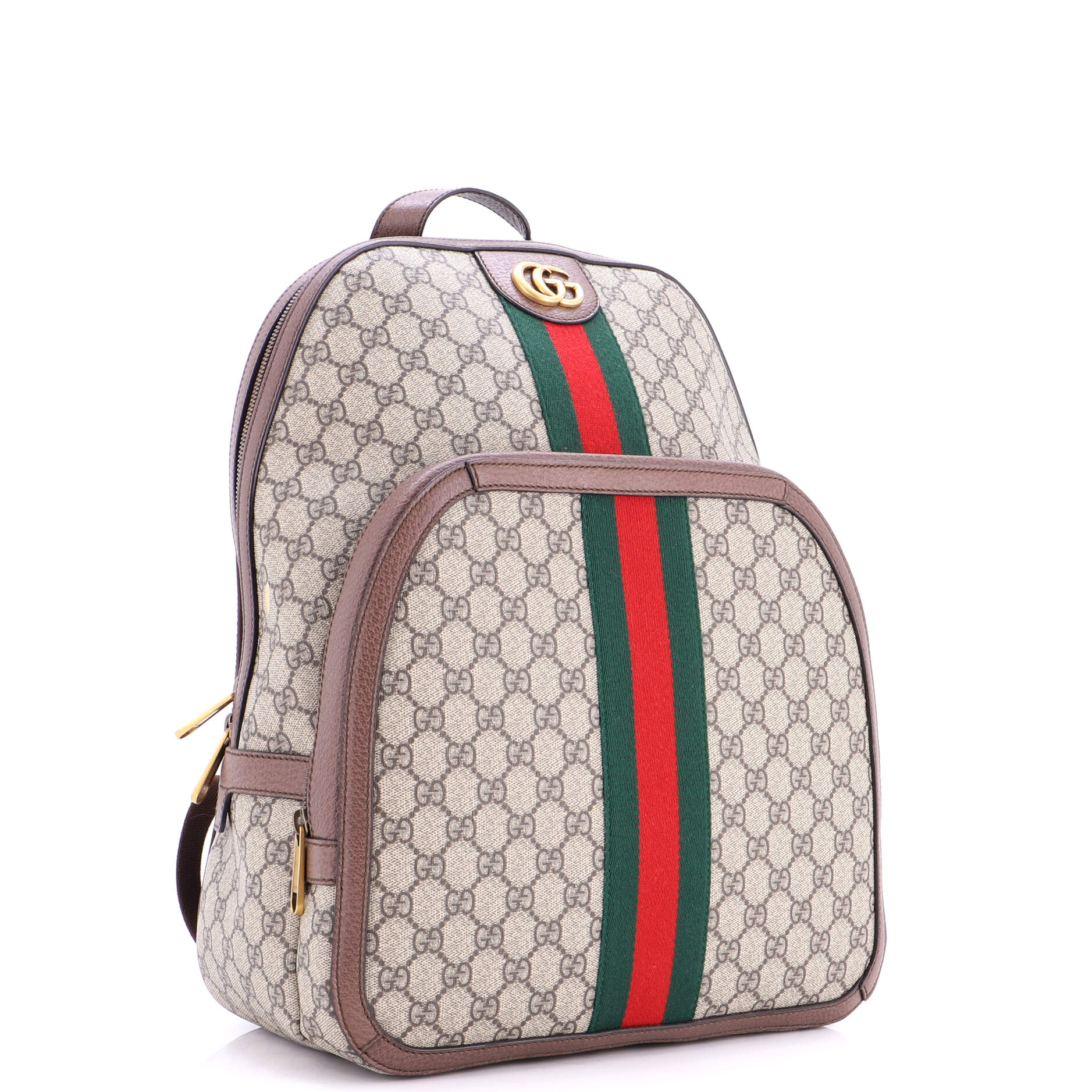 Ophidia Backpack GG Coated Canvas Medium