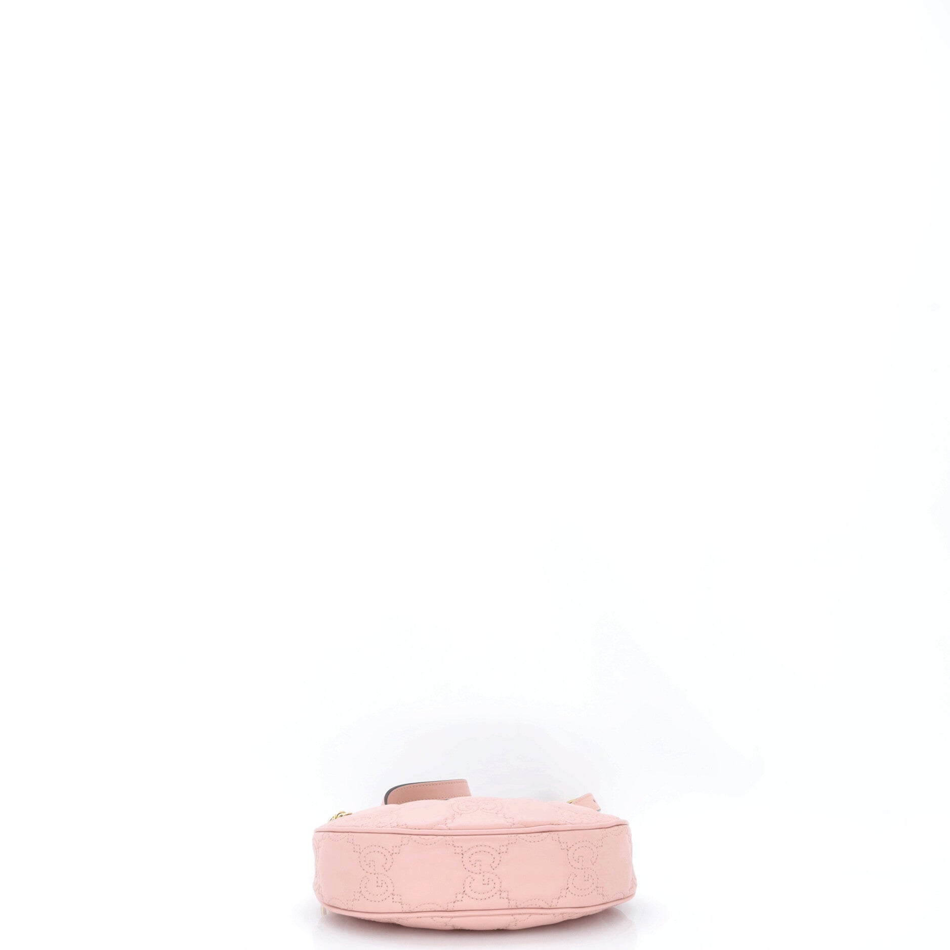 Half Moon Hobo GG Matelasse Leather Mini
