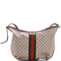 Ophidia Half Moon Hobo GG Coated Canvas Large