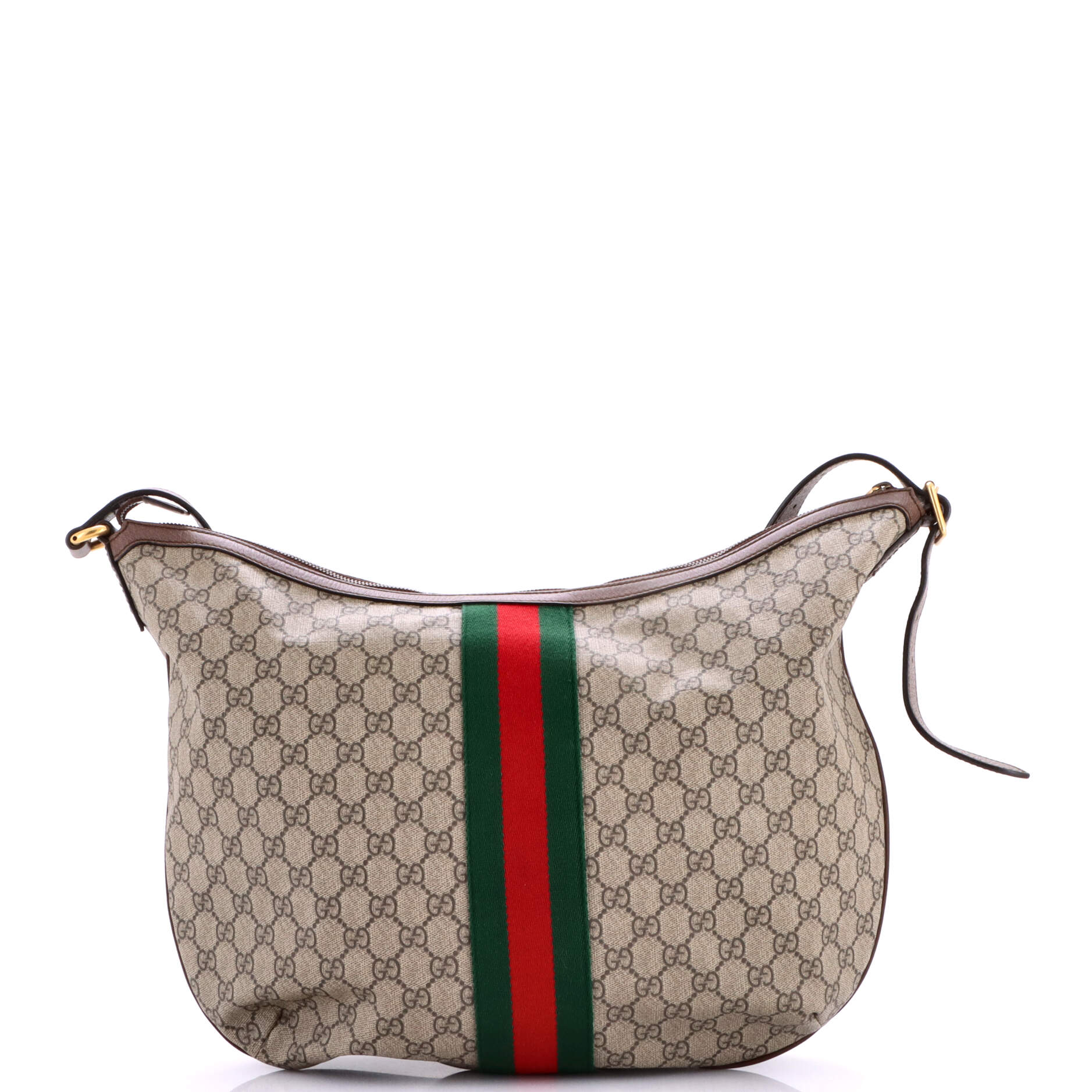 Ophidia Half Moon Hobo GG Coated Canvas Large