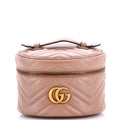 GG Marmont Vanity Backpack Matelasse Leather Mini