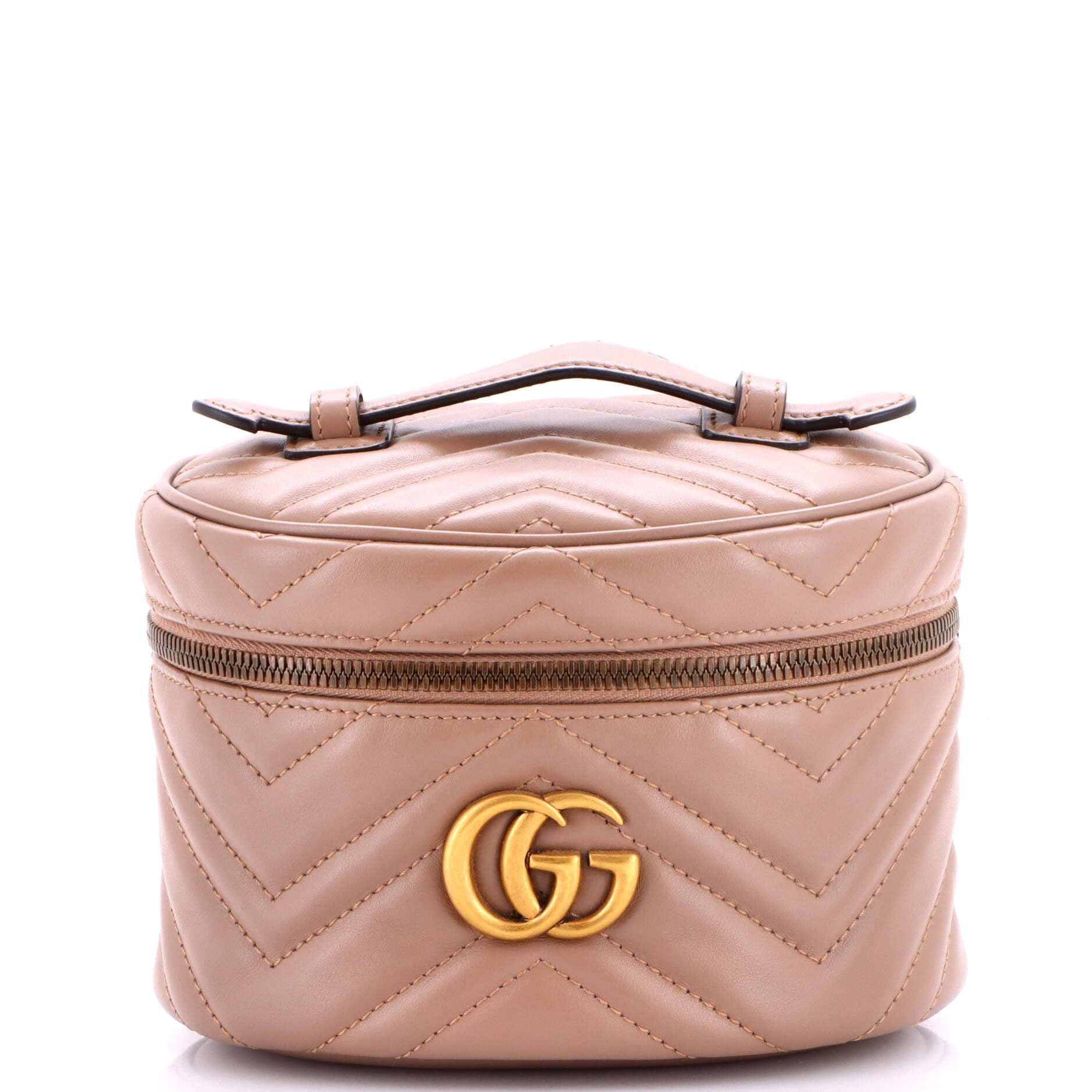 GG Marmont Vanity Backpack Matelasse Leather Mini