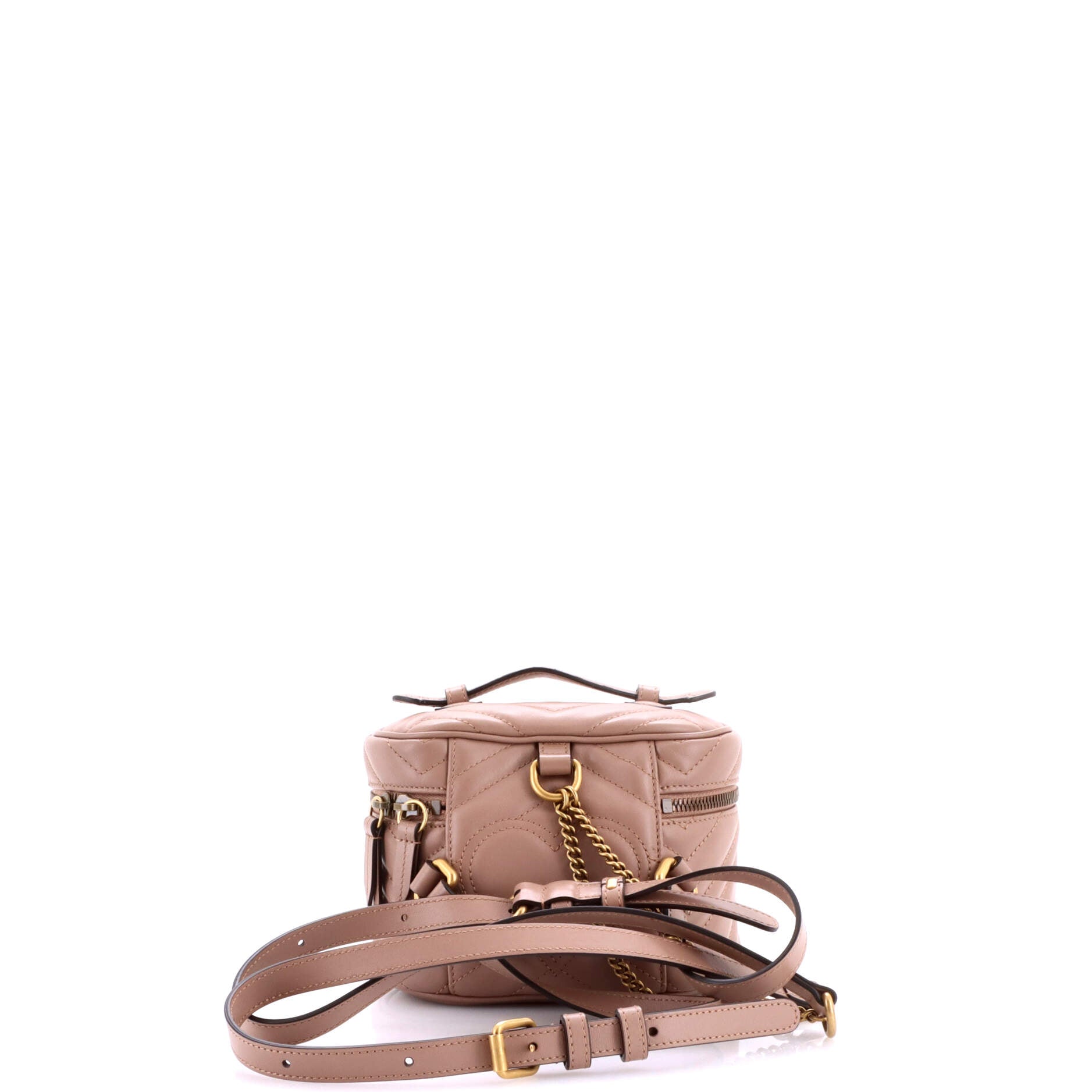 GG Marmont Vanity Backpack Matelasse Leather Mini