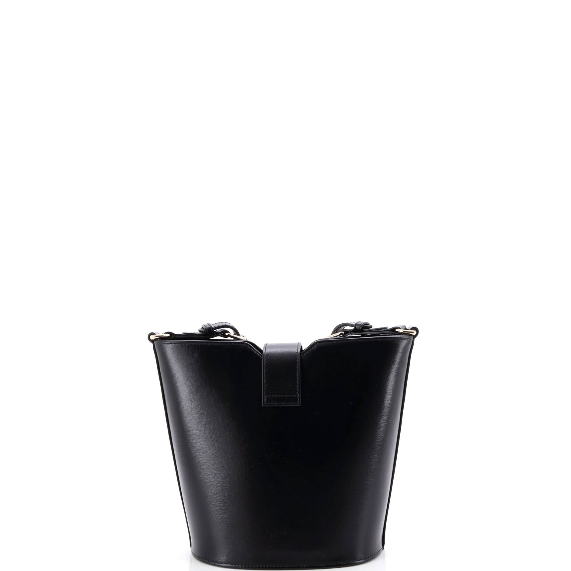 Jackie Web Bucket Bag Leather
