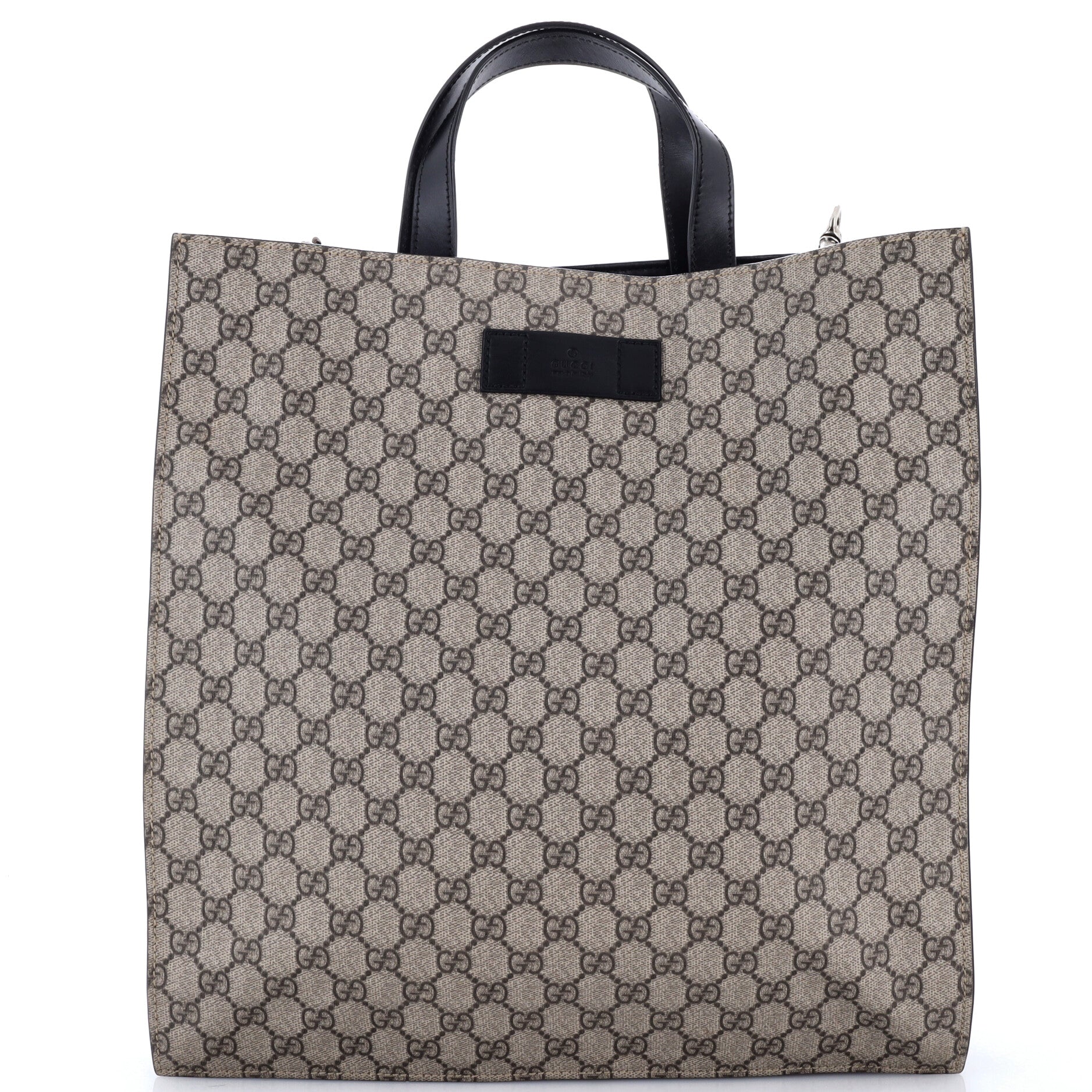 Convertible Soft Open Tote GG Coated Canvas Tall