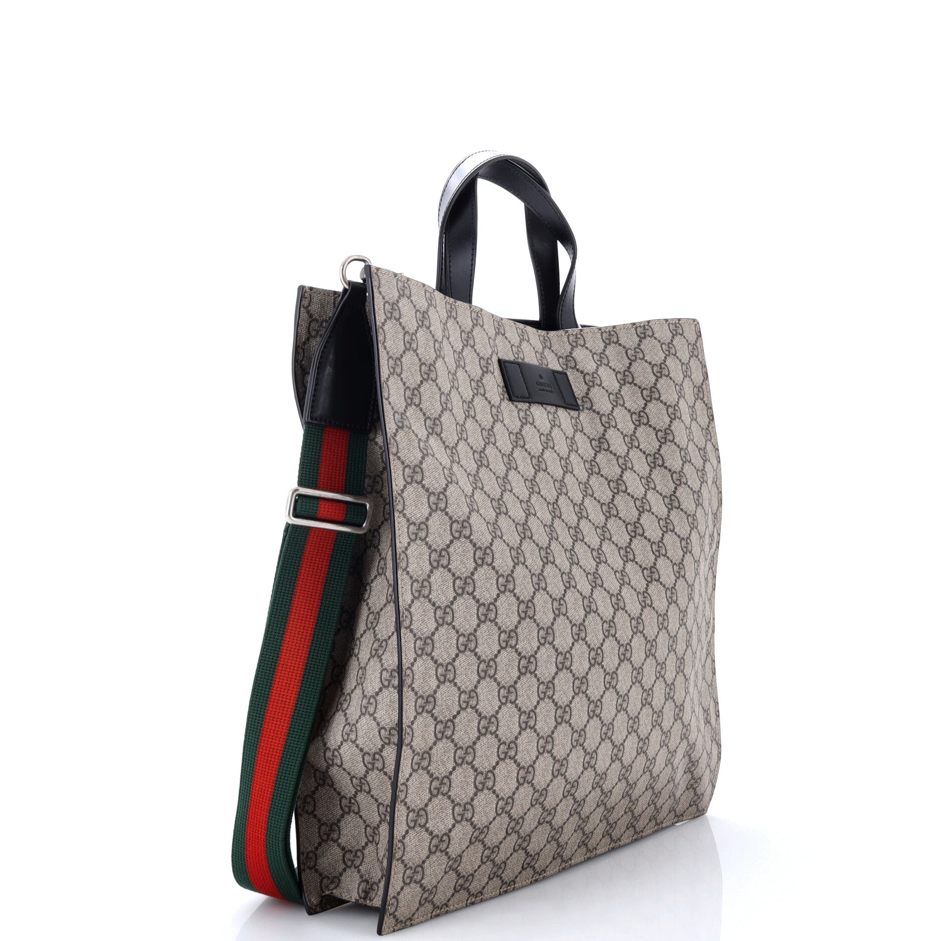 Convertible Soft Open Tote GG Coated Canvas Tall