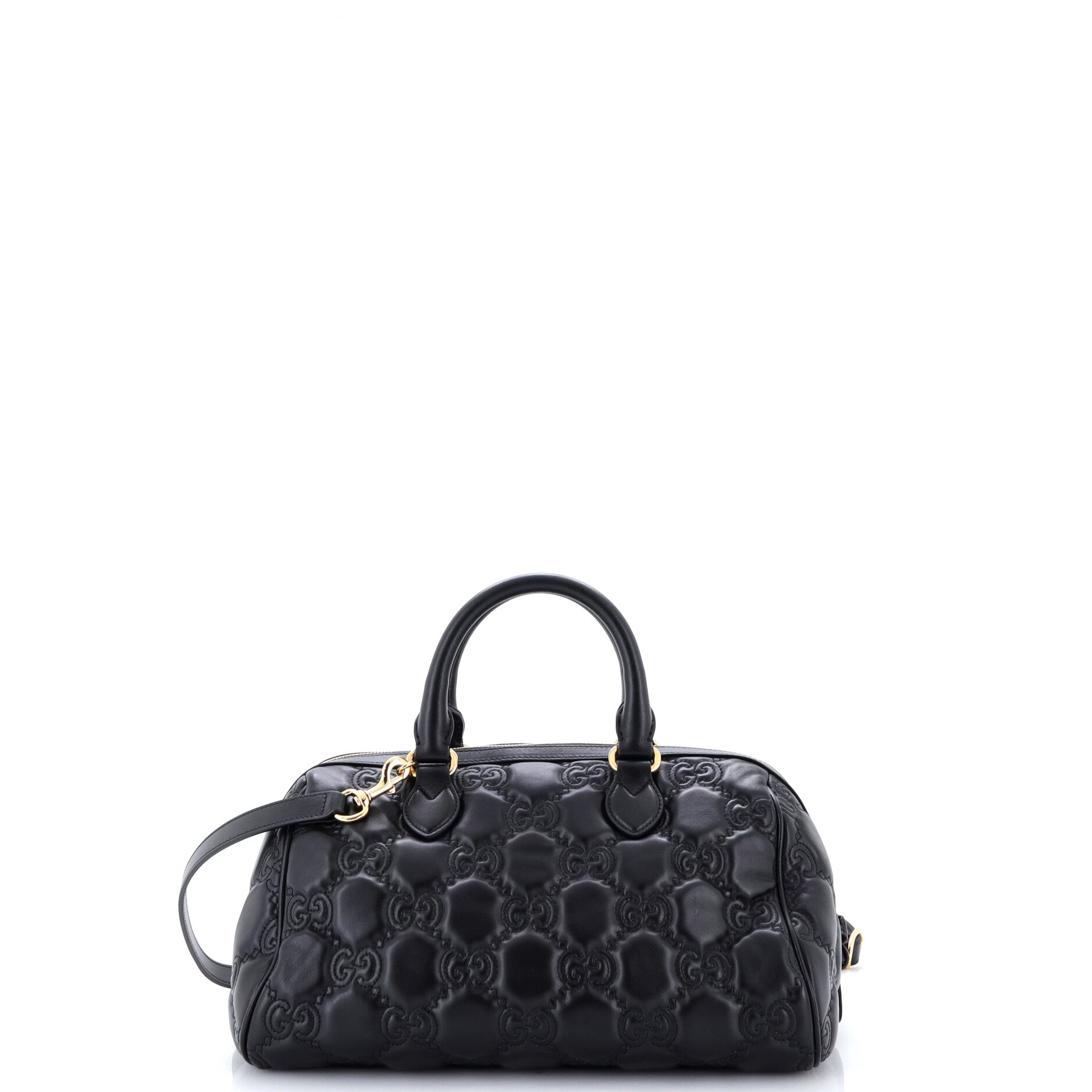 Ophidia Convertible Boston Top Handle Bag GG Matelasse Leather Medium