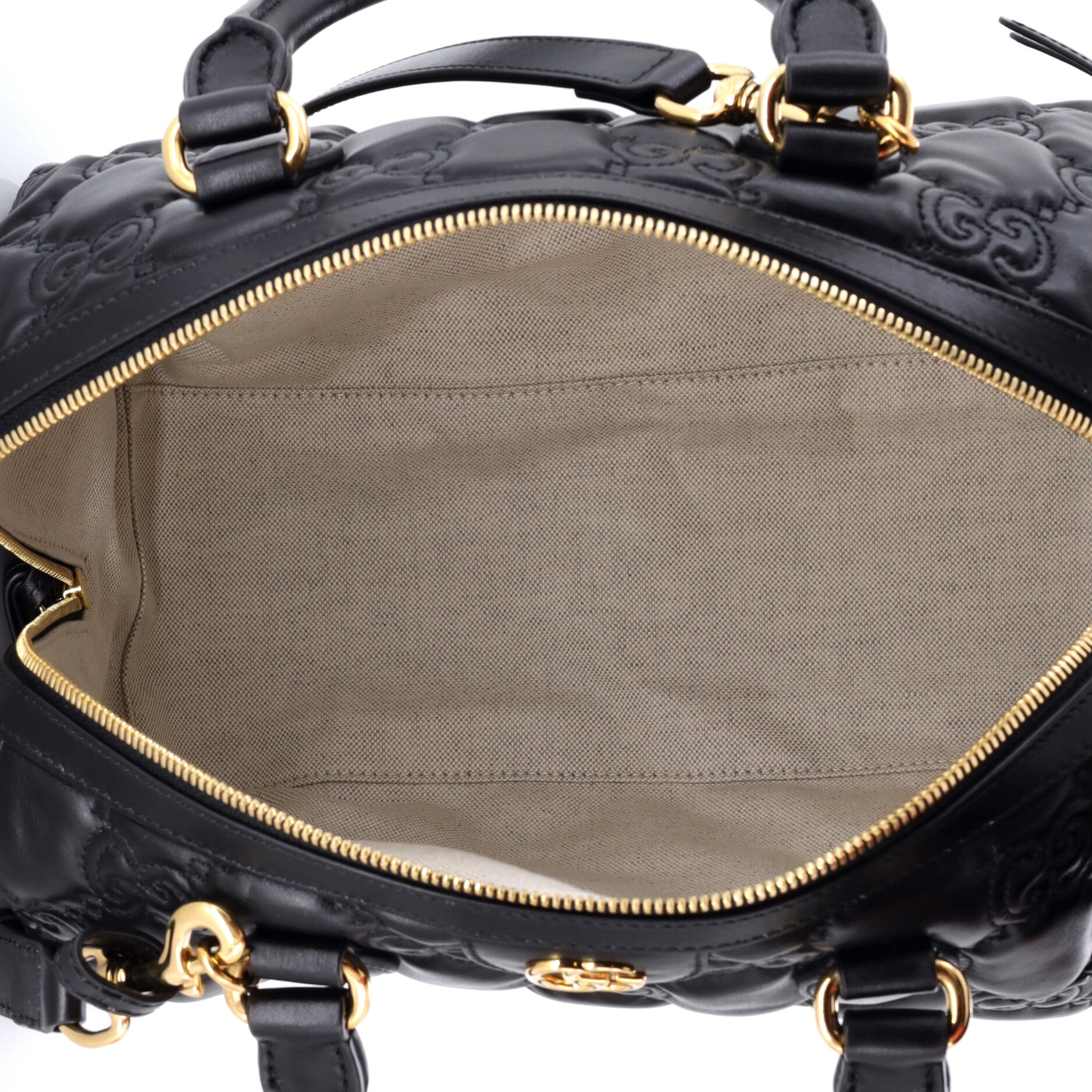 Ophidia Convertible Boston Top Handle Bag GG Matelasse Leather Medium