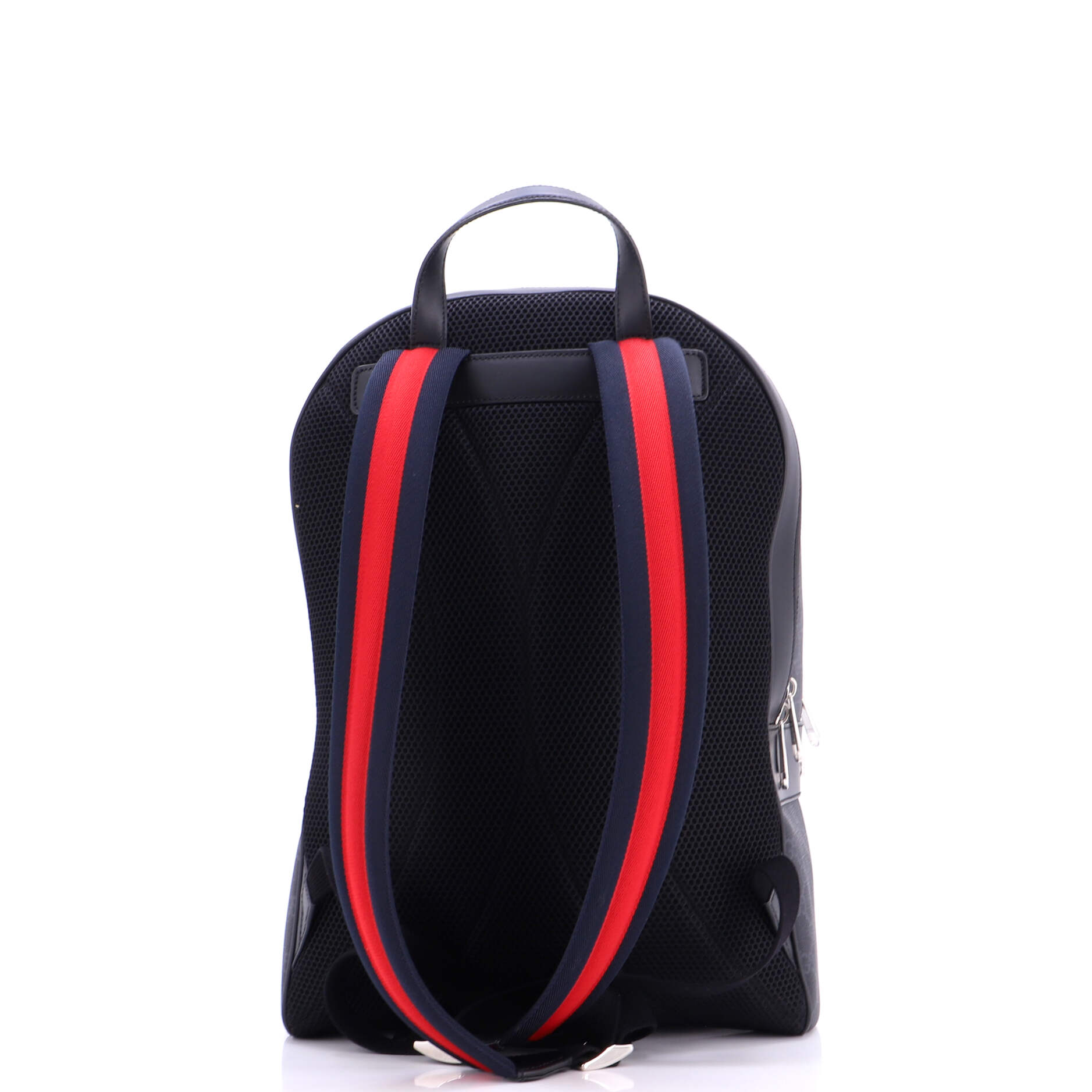 Front Zip Pocket Backpack GG Coated Canvas Medium