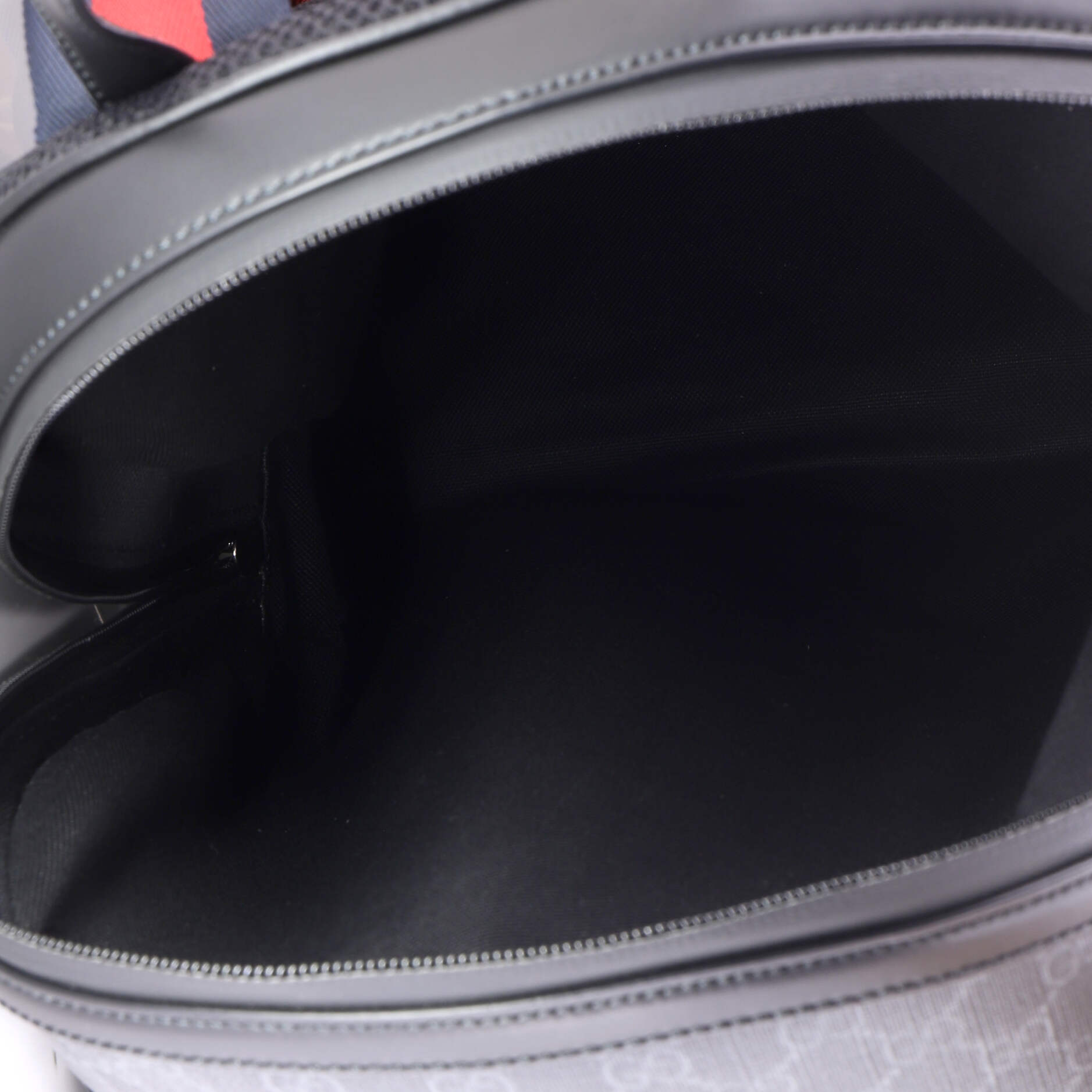 Front Zip Pocket Backpack GG Coated Canvas Medium