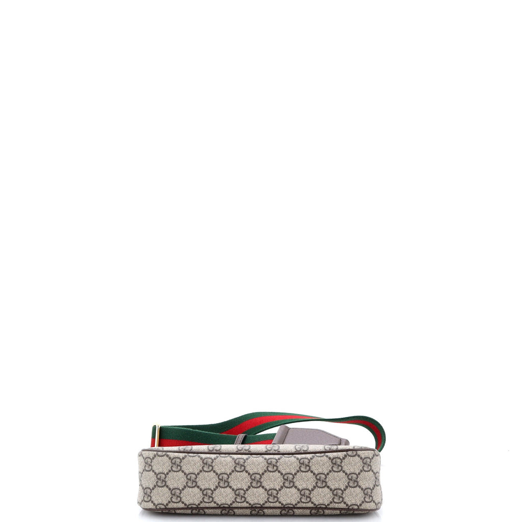 Ophidia Charm Shoulder Bag GG Coated Canvas Small