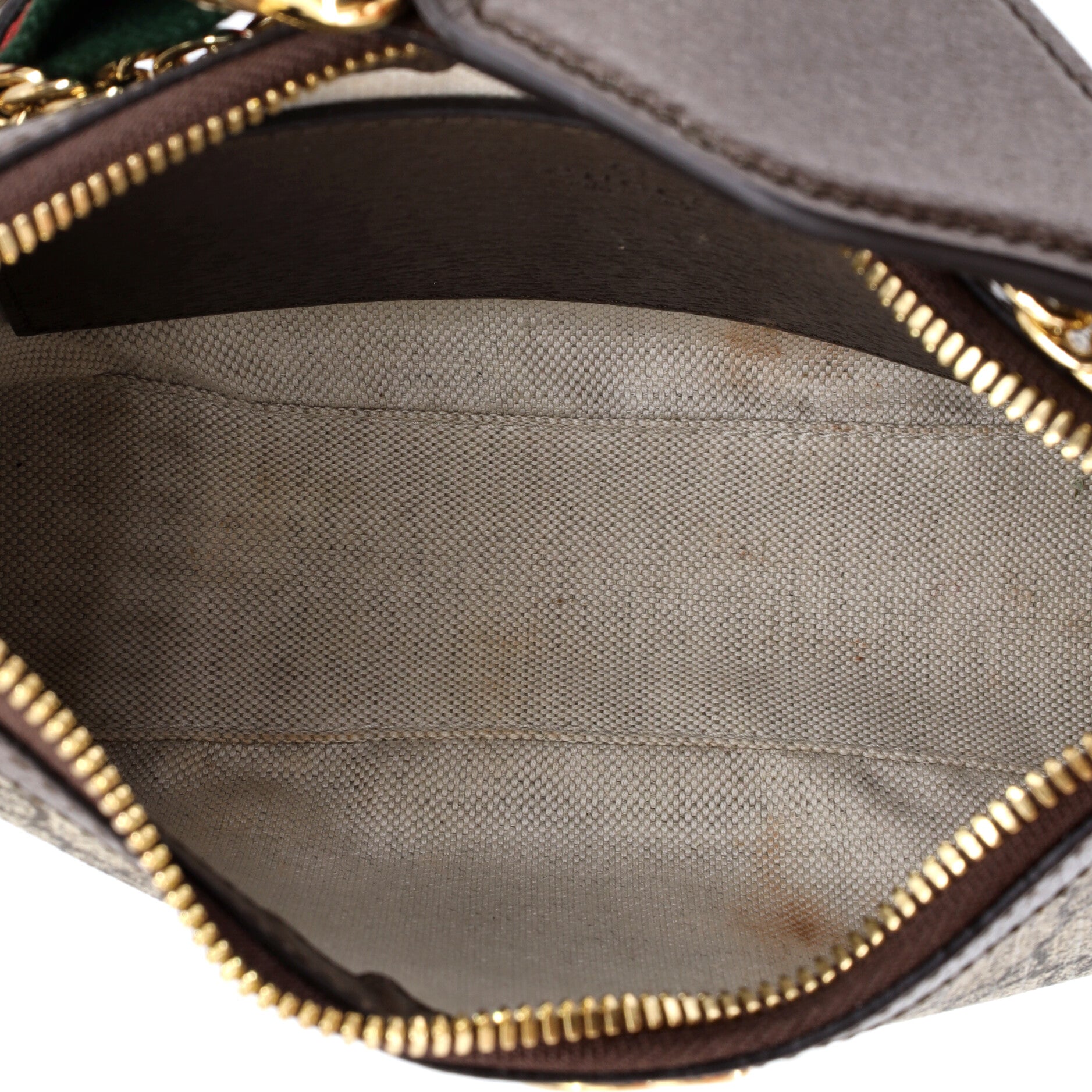 Ophidia Charm Shoulder Bag GG Coated Canvas Small