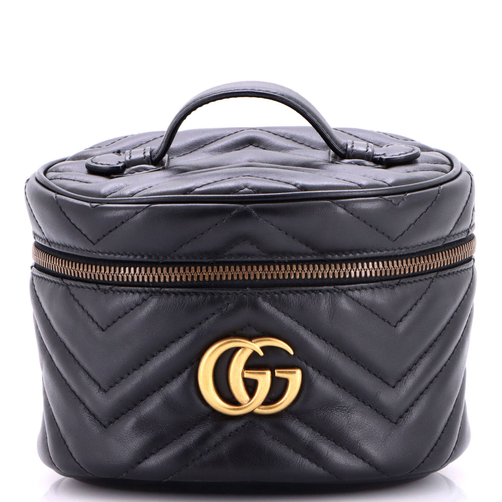 GG Marmont Vanity Backpack Matelasse Leather Mini