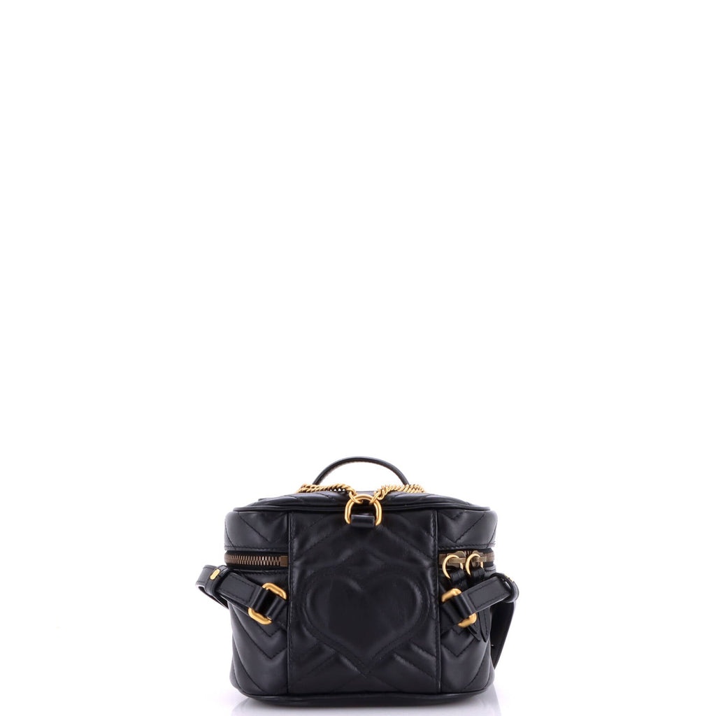 GG Marmont Vanity Backpack Matelasse Leather Mini