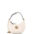 GG Marmont Half Moon Hobo Matelasse Leather Mini