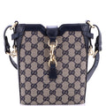 Bucket Bag GG Canvas with Leather Mini