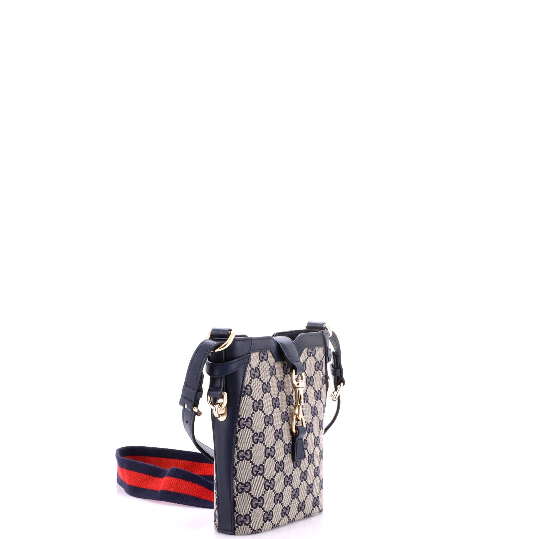 Bucket Bag GG Canvas with Leather Mini