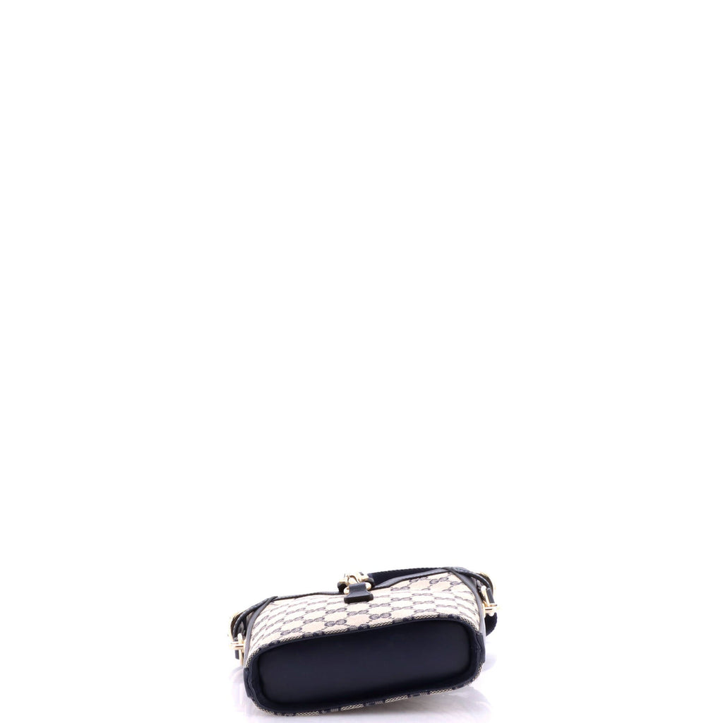 Bucket Bag GG Canvas with Leather Mini