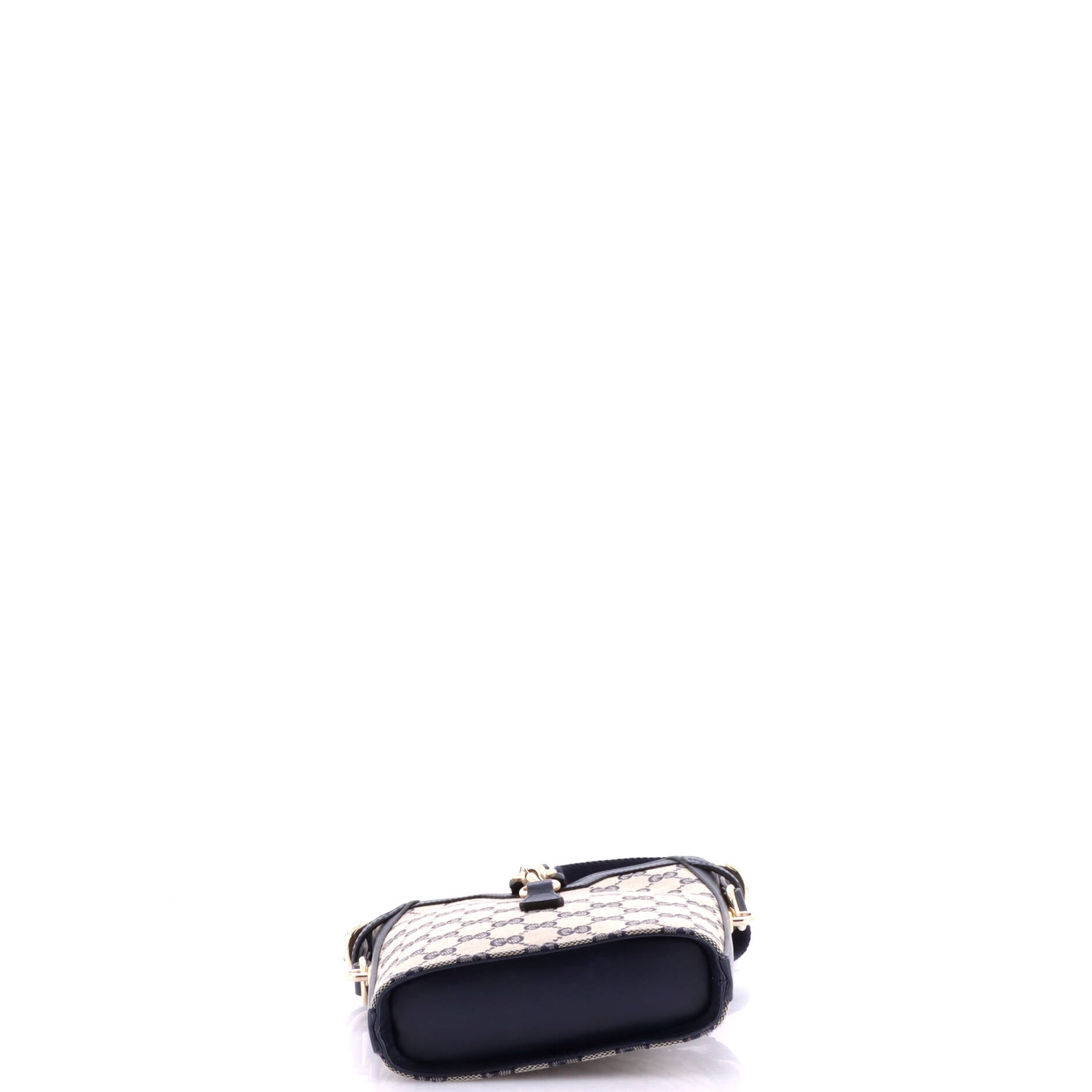Bucket Bag GG Canvas with Leather Mini