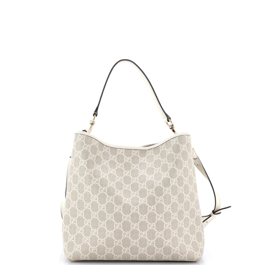 GG Emblem Bucket Bag GG Coated Canvas Medium