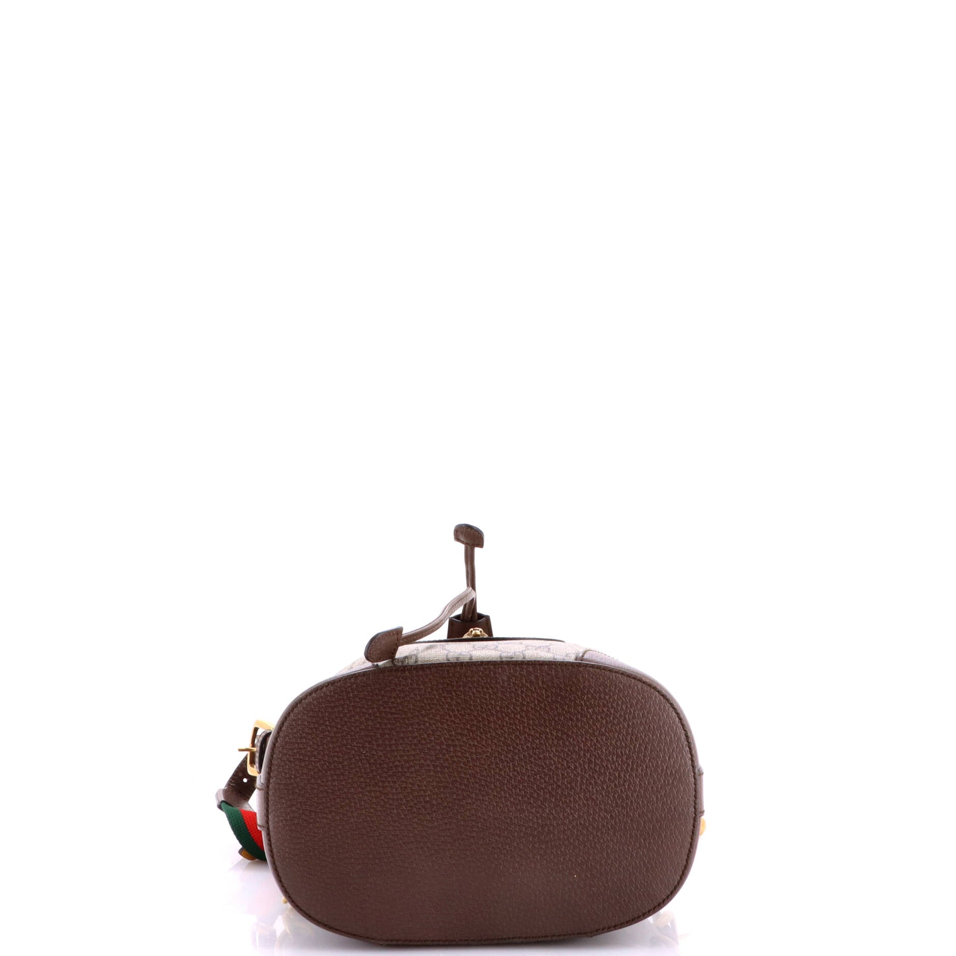 Neo Vintage Drawstring Bucket Backpack GG Coated Canvas Mini