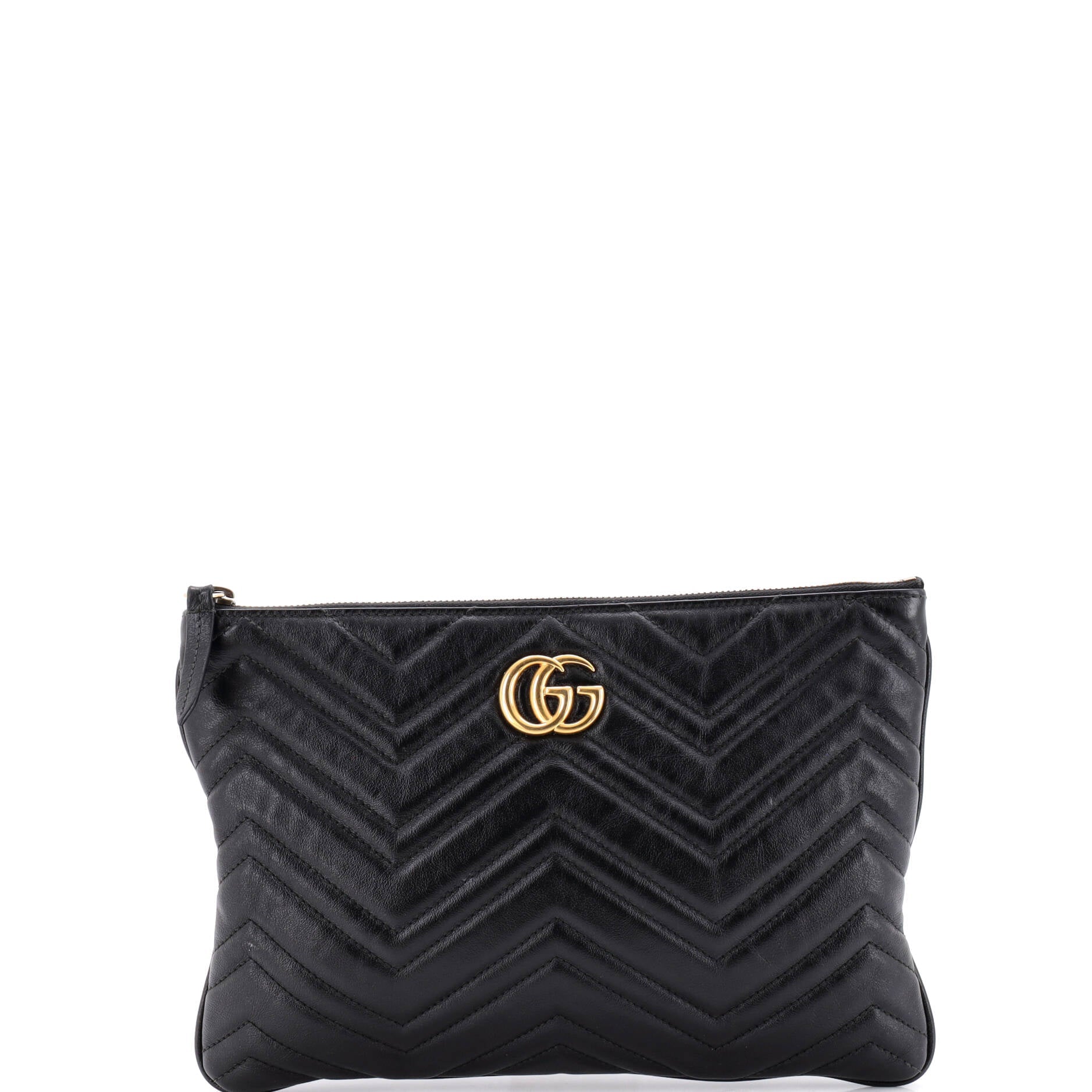 GG Marmont Clutch Matelasse Leather Small
