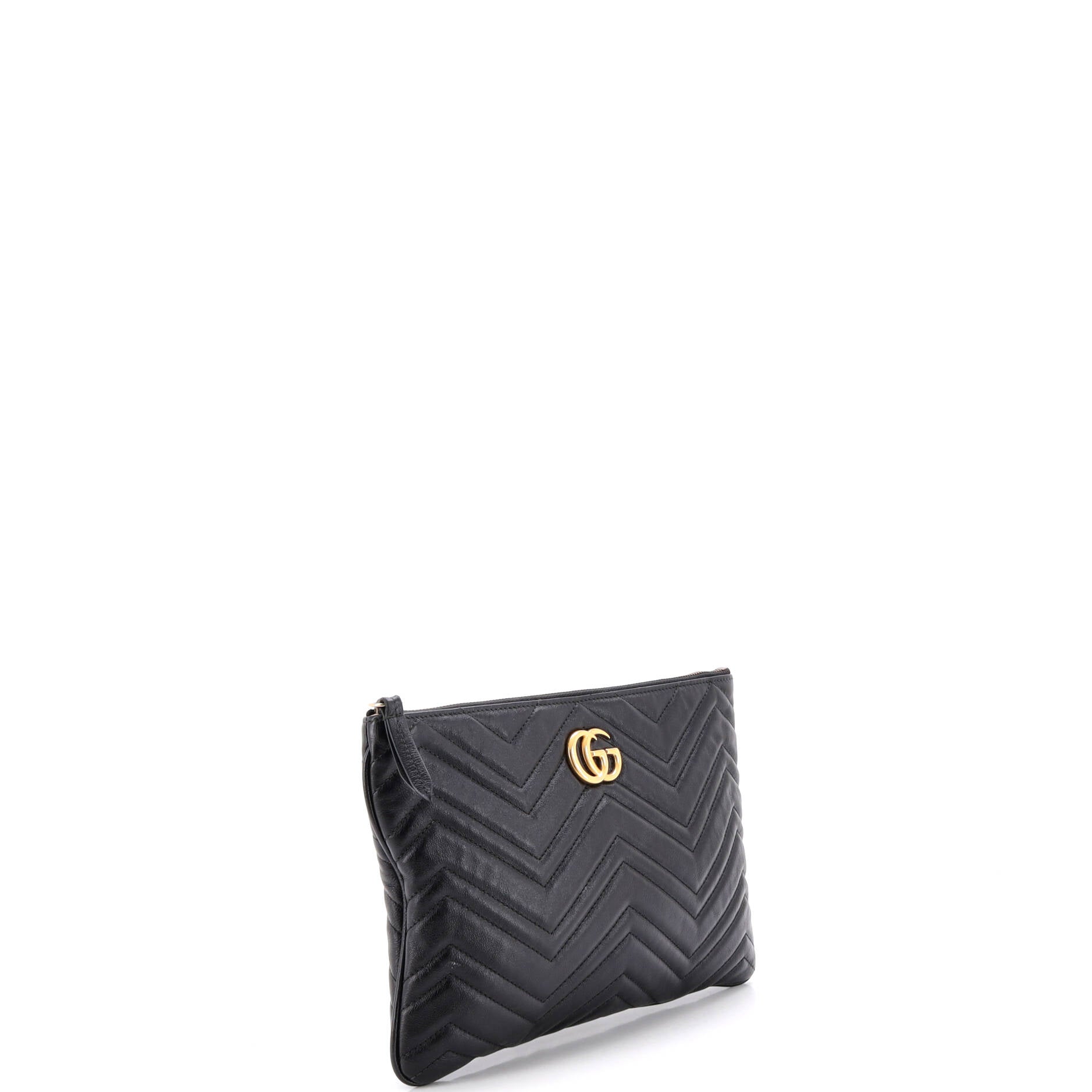 GG Marmont Clutch Matelasse Leather Small