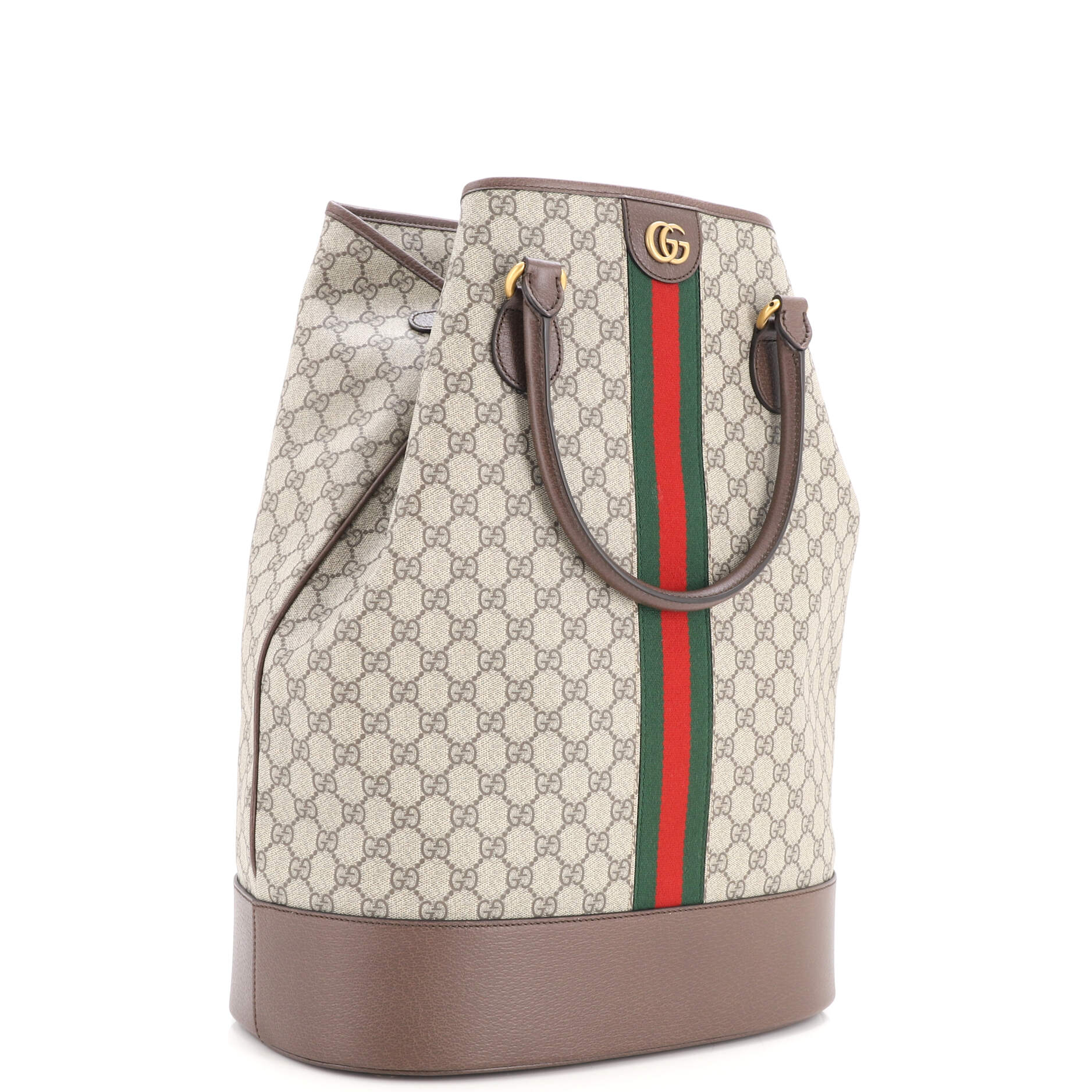 Ophidia Duffle Tote GG Coated Canvas