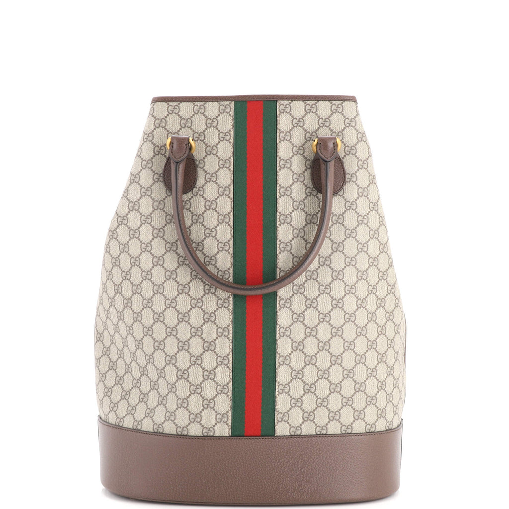 Ophidia Duffle Tote GG Coated Canvas