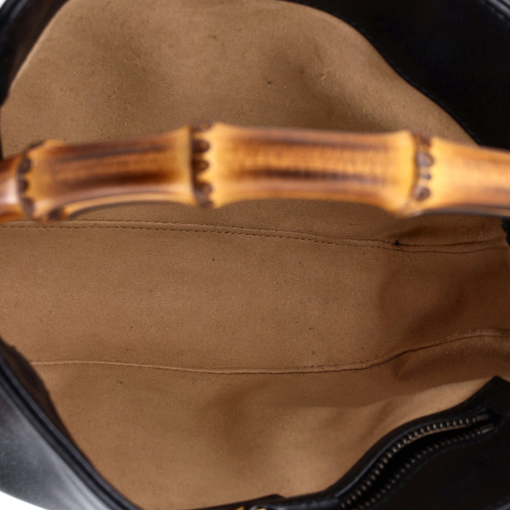 Diana NM Bamboo Shoulder Bag Leather Small
