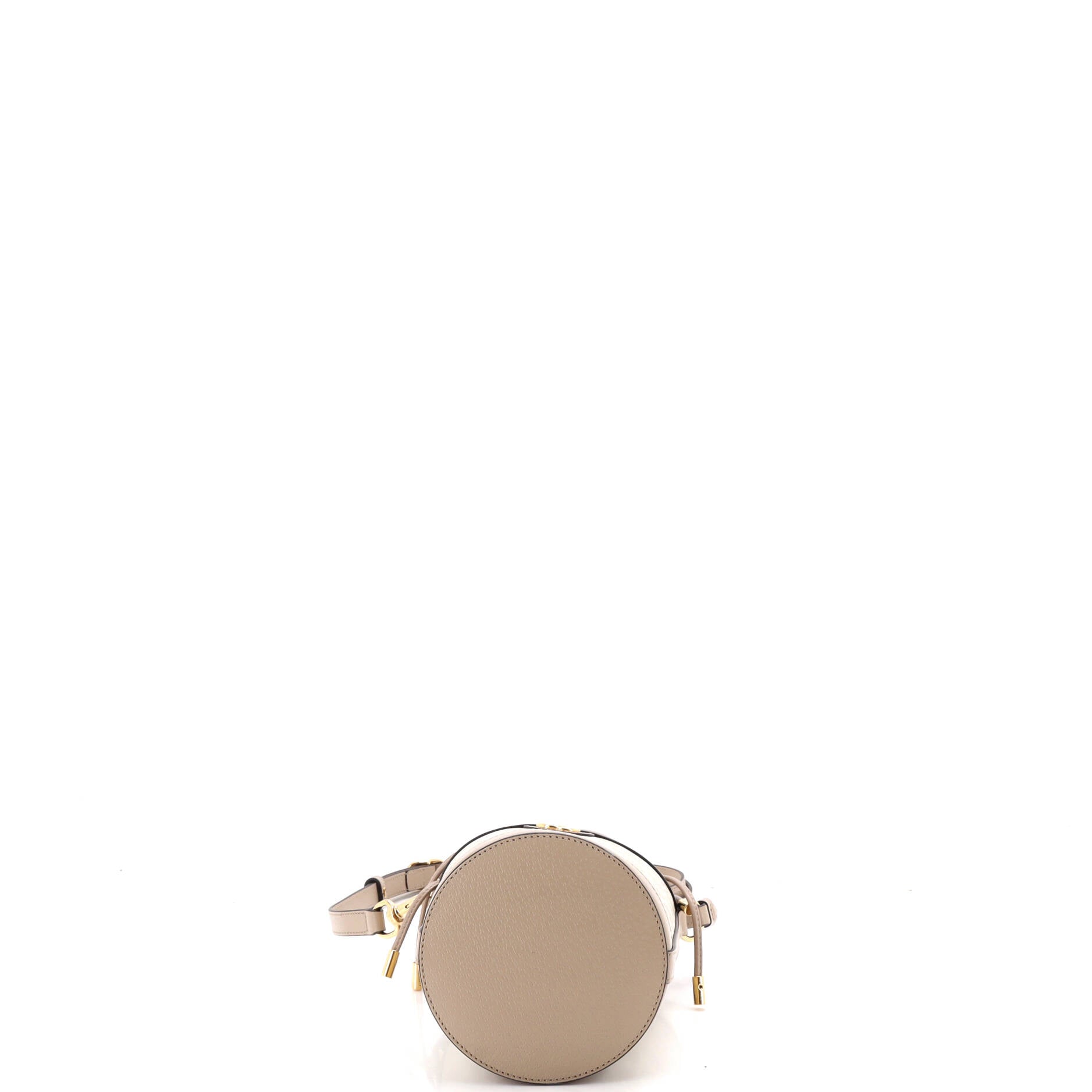 Ophidia Top Handle Bucket Bag GG Coated Canvas with Leather Mini